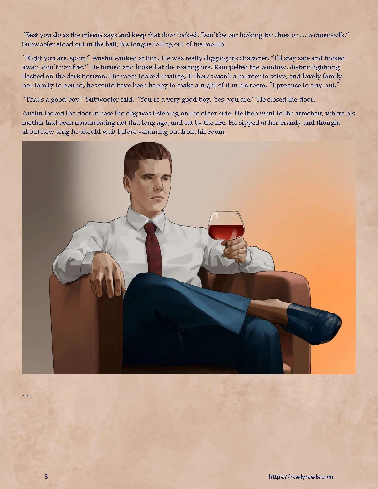 Murder At Palmer Lodge [Laimov , RawlyRawls] 6 . Murder At Palmer Lodge - Chapter 6 [Laimov , RawlyRawls] – page 3