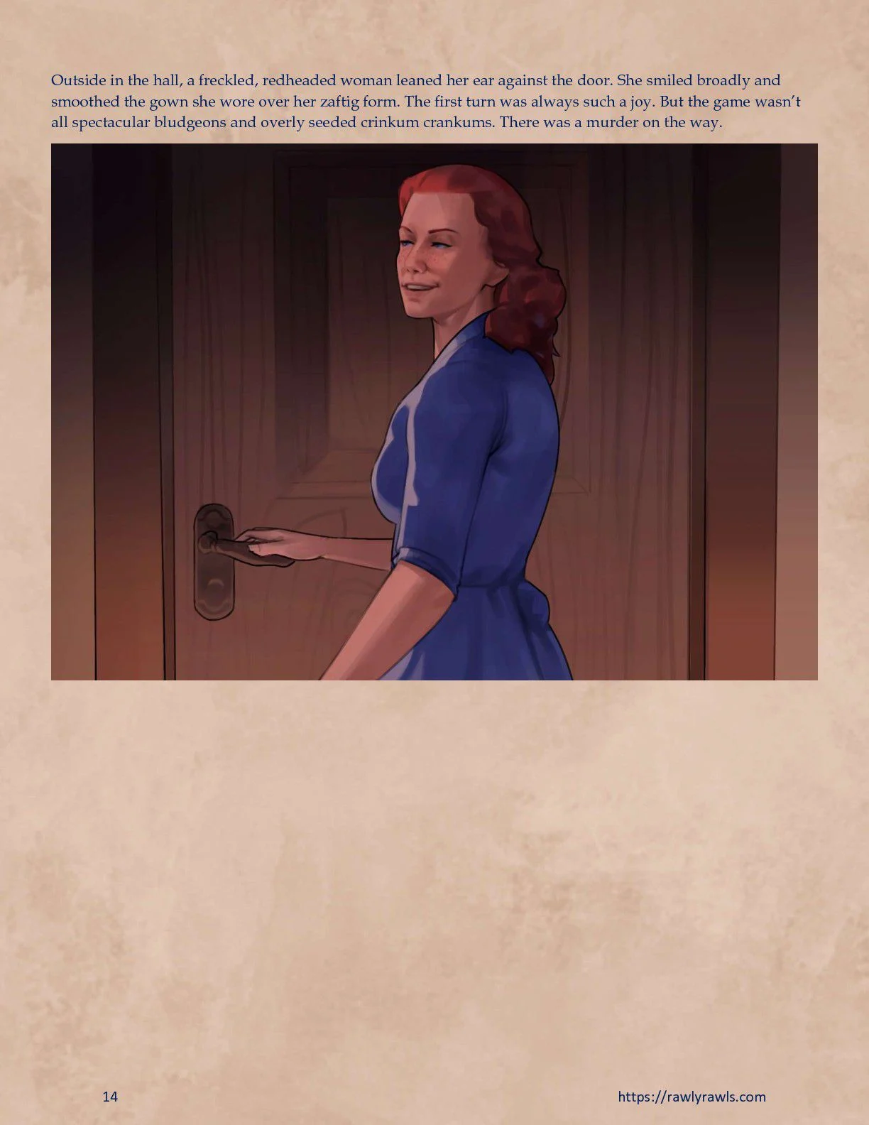 Murder At Palmer Lodge [Laimov , RawlyRawls] 1 . Murder At Palmer Lodge - Chapter 1 [Laimov , RawlyRawls] – page 14