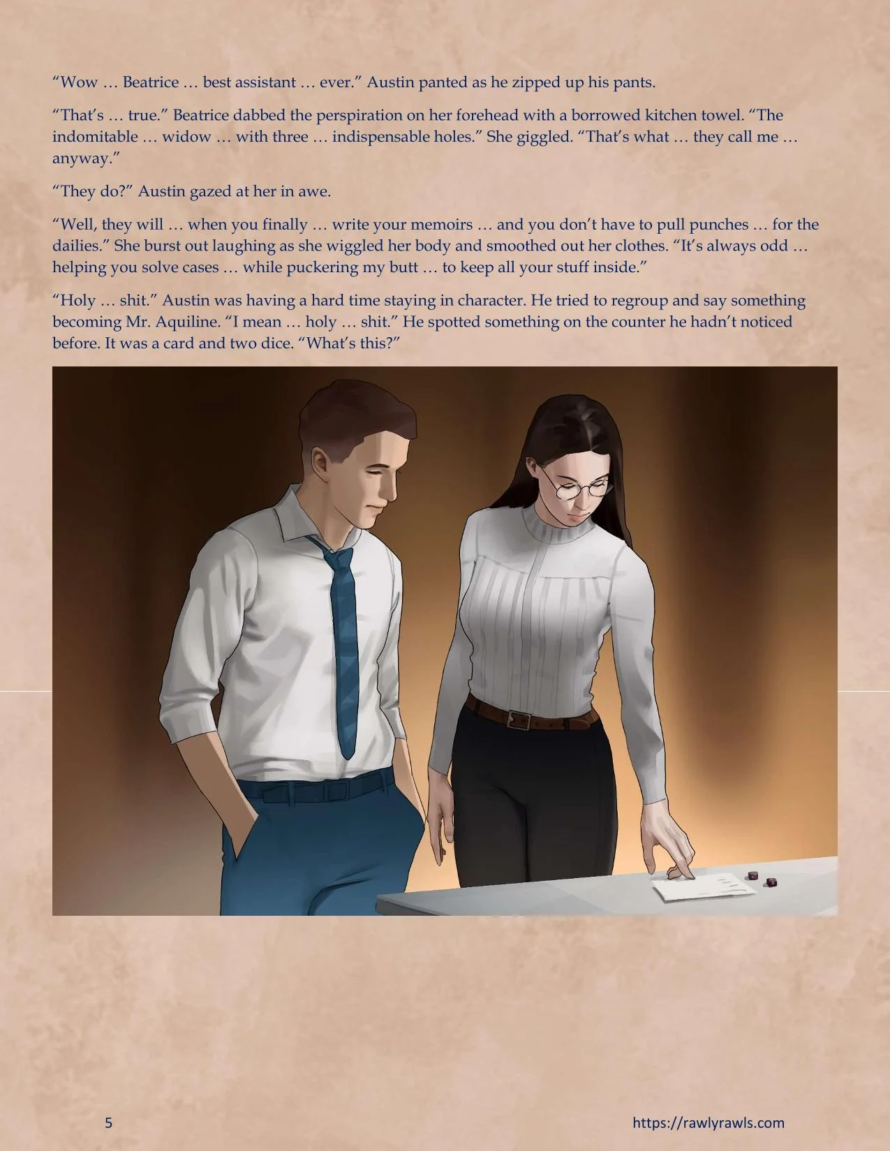 Murder At Palmer Lodge [Laimov , RawlyRawls] 7 . Murder At Palmer Lodge - Chapter 7 [Laimov , RawlyRawls] – page 5