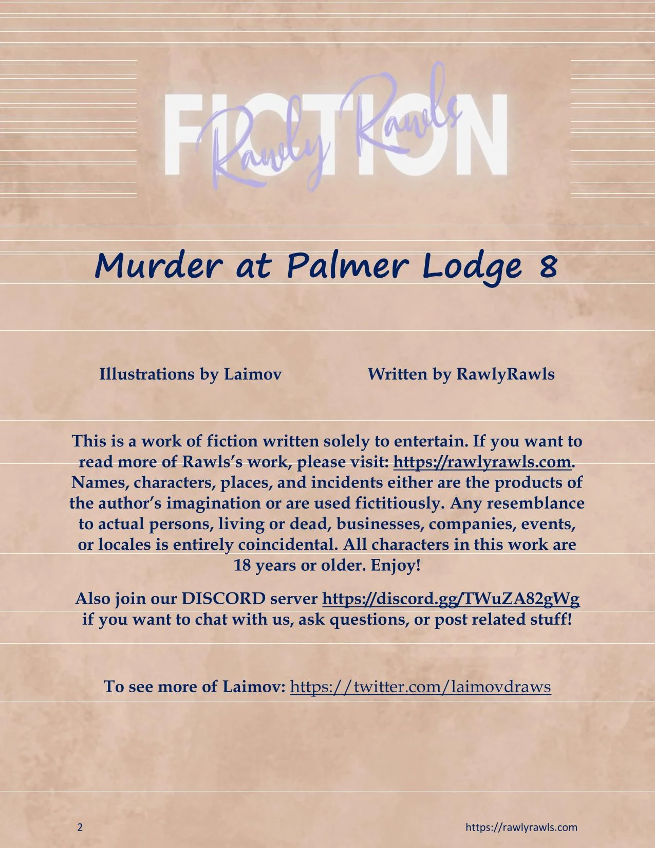 Murder At Palmer Lodge [Laimov , RawlyRawls] 8 . Murder At Palmer Lodge - Chapter 8 [Laimov , RawlyRawls] – page 2