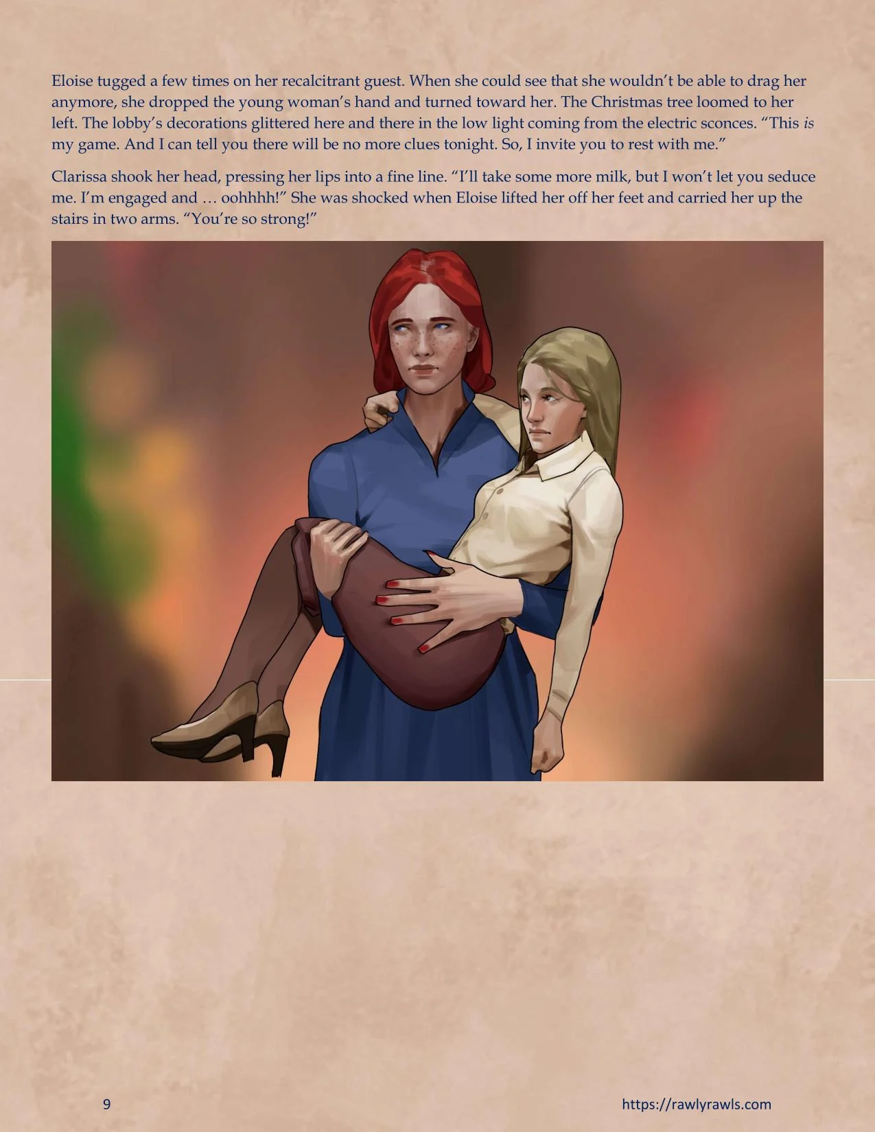 Murder At Palmer Lodge [Laimov , RawlyRawls] 8 . Murder At Palmer Lodge - Chapter 8 [Laimov , RawlyRawls] – page 9