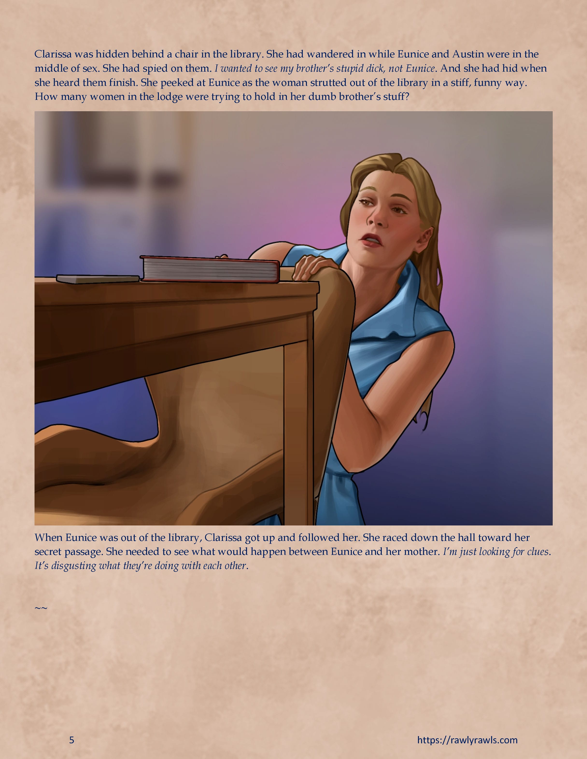 Murder At Palmer Lodge [Laimov , RawlyRawls] 15 . Murder At Palmer Lodge - Chapter 15 [Laimov , RawlyRawls] – page 5