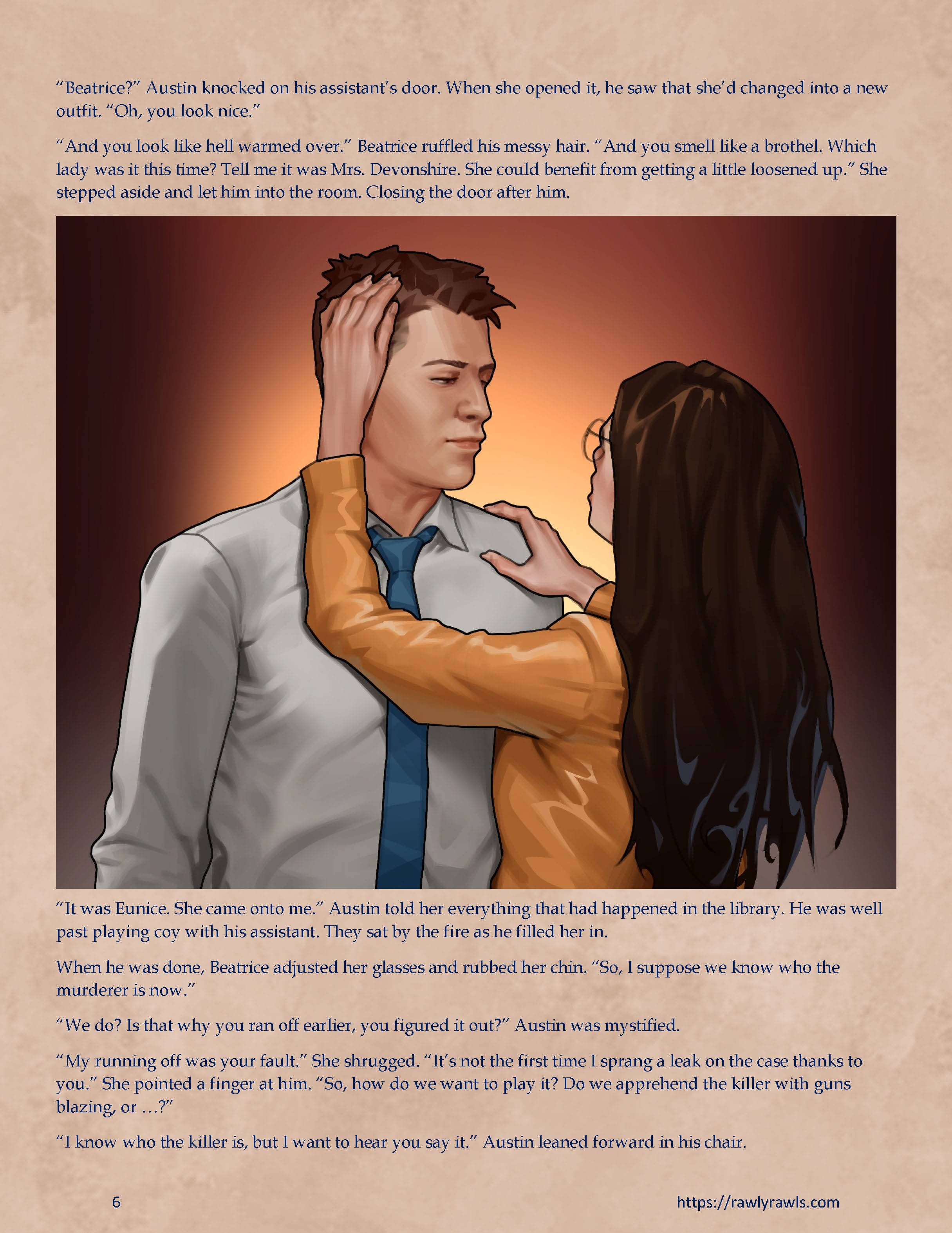 Murder At Palmer Lodge [Laimov , RawlyRawls] 15 . Murder At Palmer Lodge - Chapter 15 [Laimov , RawlyRawls] – page 6