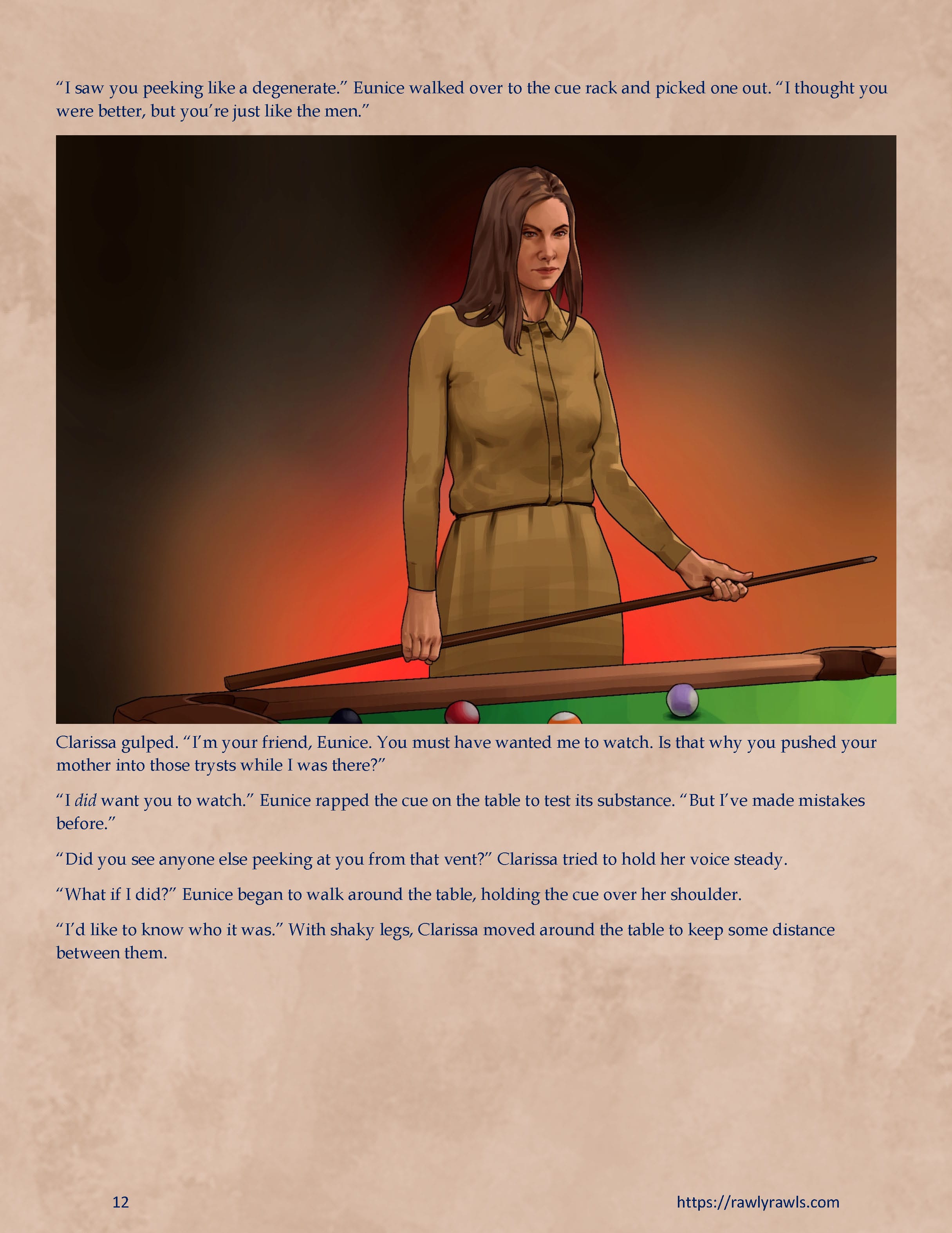 Murder At Palmer Lodge [Laimov , RawlyRawls] 17 . Murder At Palmer Lodge - Chapter 17 [Laimov , RawlyRawls] – page 12
