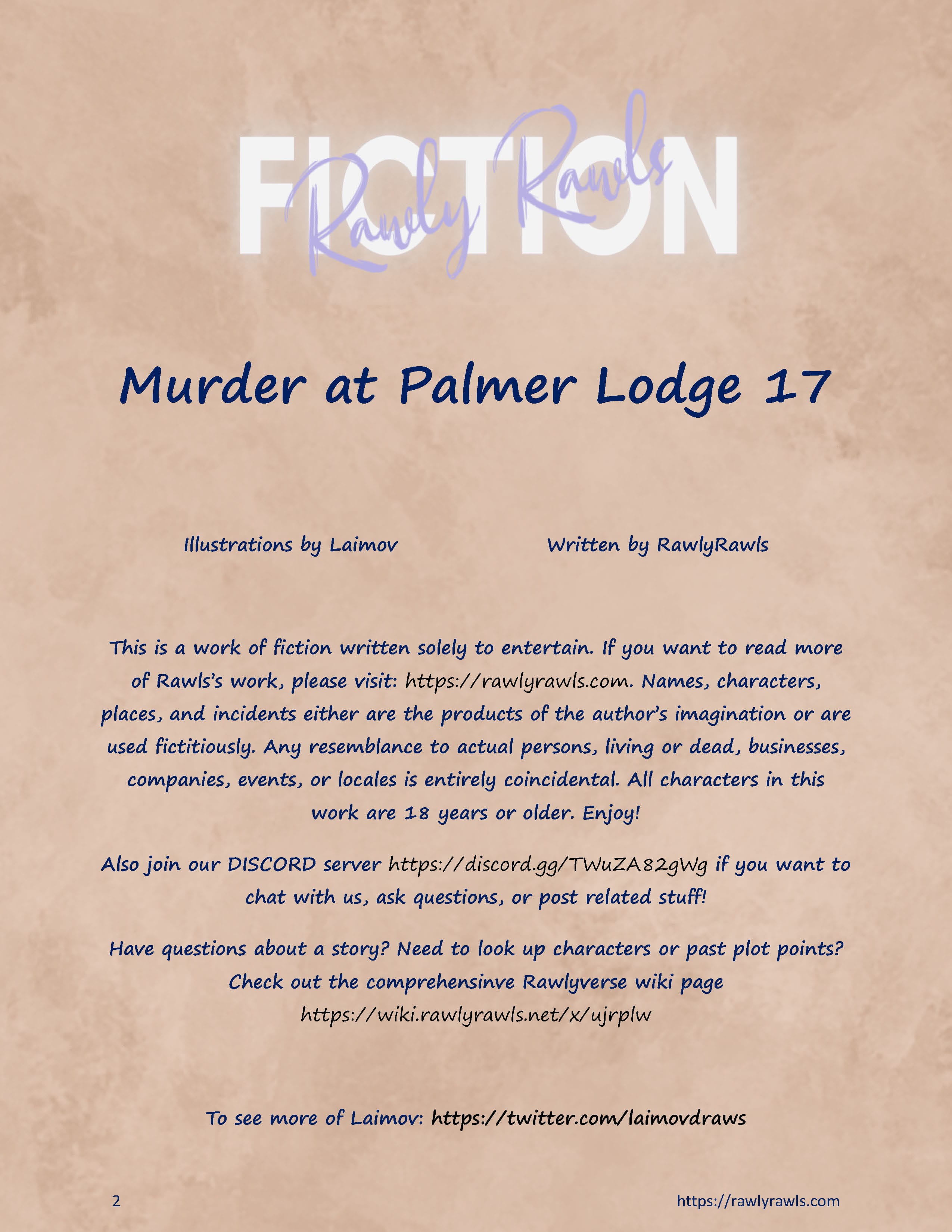 Murder At Palmer Lodge [Laimov , RawlyRawls] 17 . Murder At Palmer Lodge - Chapter 17 [Laimov , RawlyRawls] – page 2