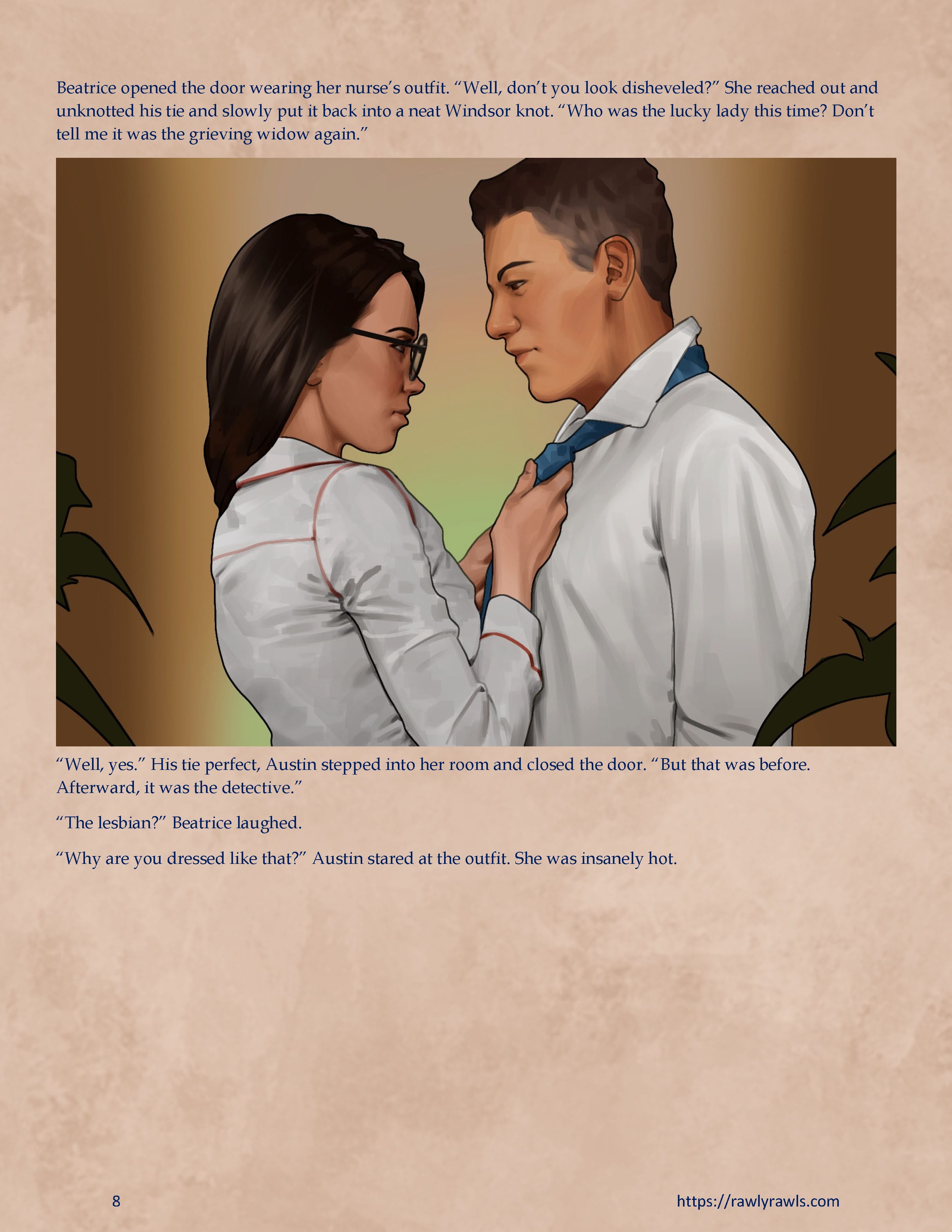 Murder At Palmer Lodge [Laimov , RawlyRawls] 17 . Murder At Palmer Lodge - Chapter 17 [Laimov , RawlyRawls] – page 8