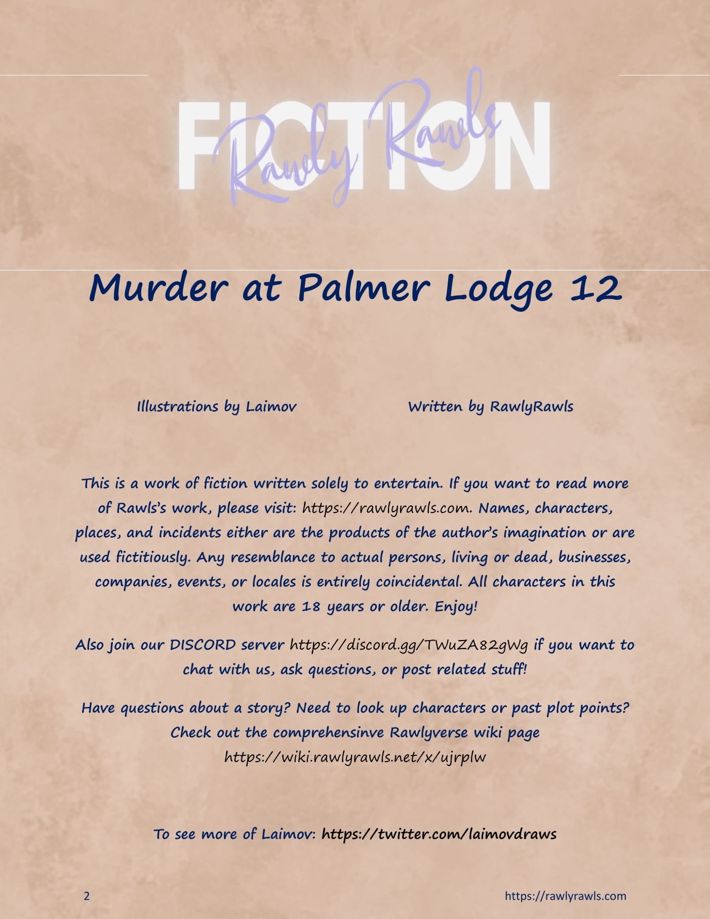 Murder At Palmer Lodge [Laimov , RawlyRawls] 12 . Murder At Palmer Lodge - Chapter 12 [Laimov , RawlyRawls] – page 2