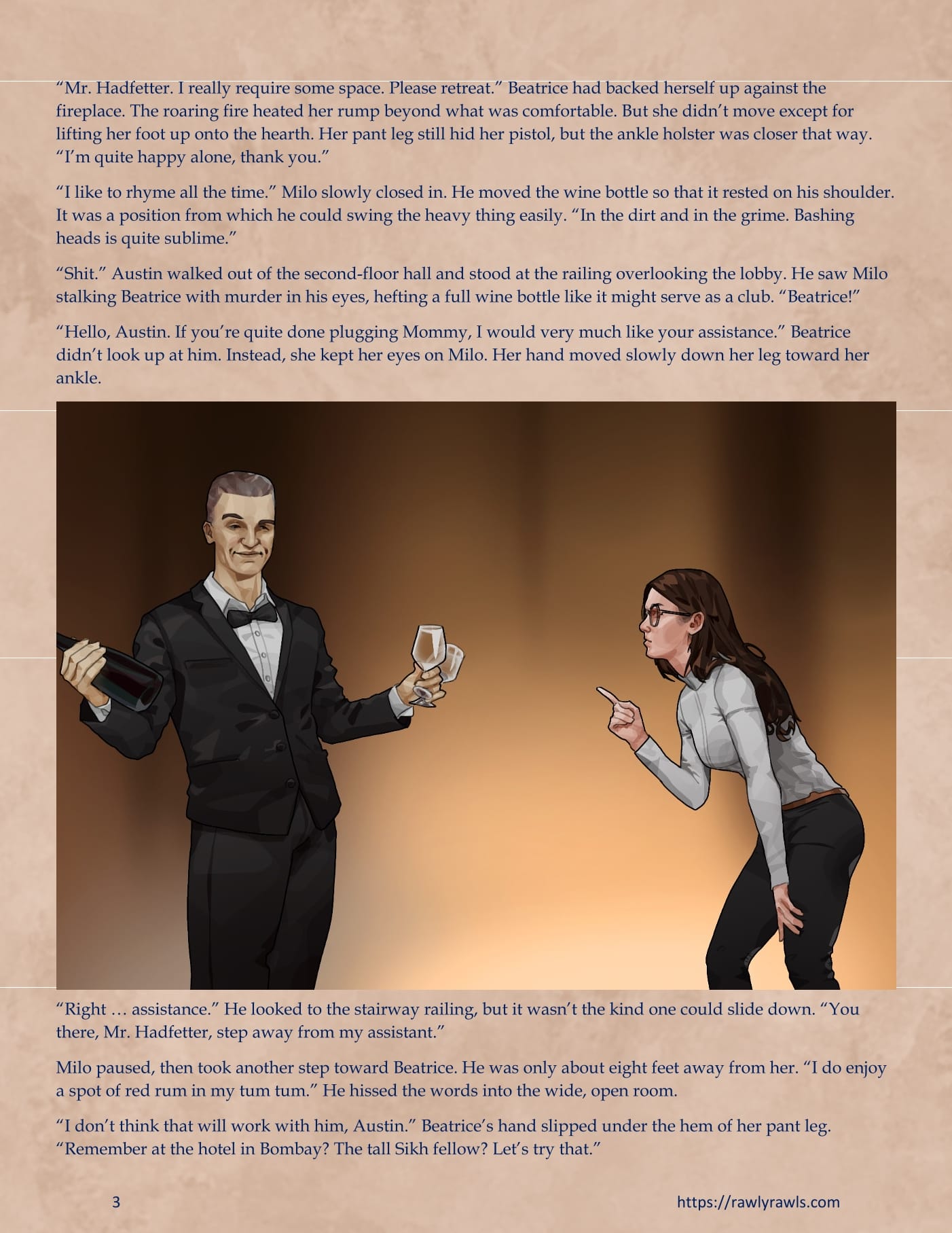 Murder At Palmer Lodge [Laimov , RawlyRawls] 12 . Murder At Palmer Lodge - Chapter 12 [Laimov , RawlyRawls] – page 3