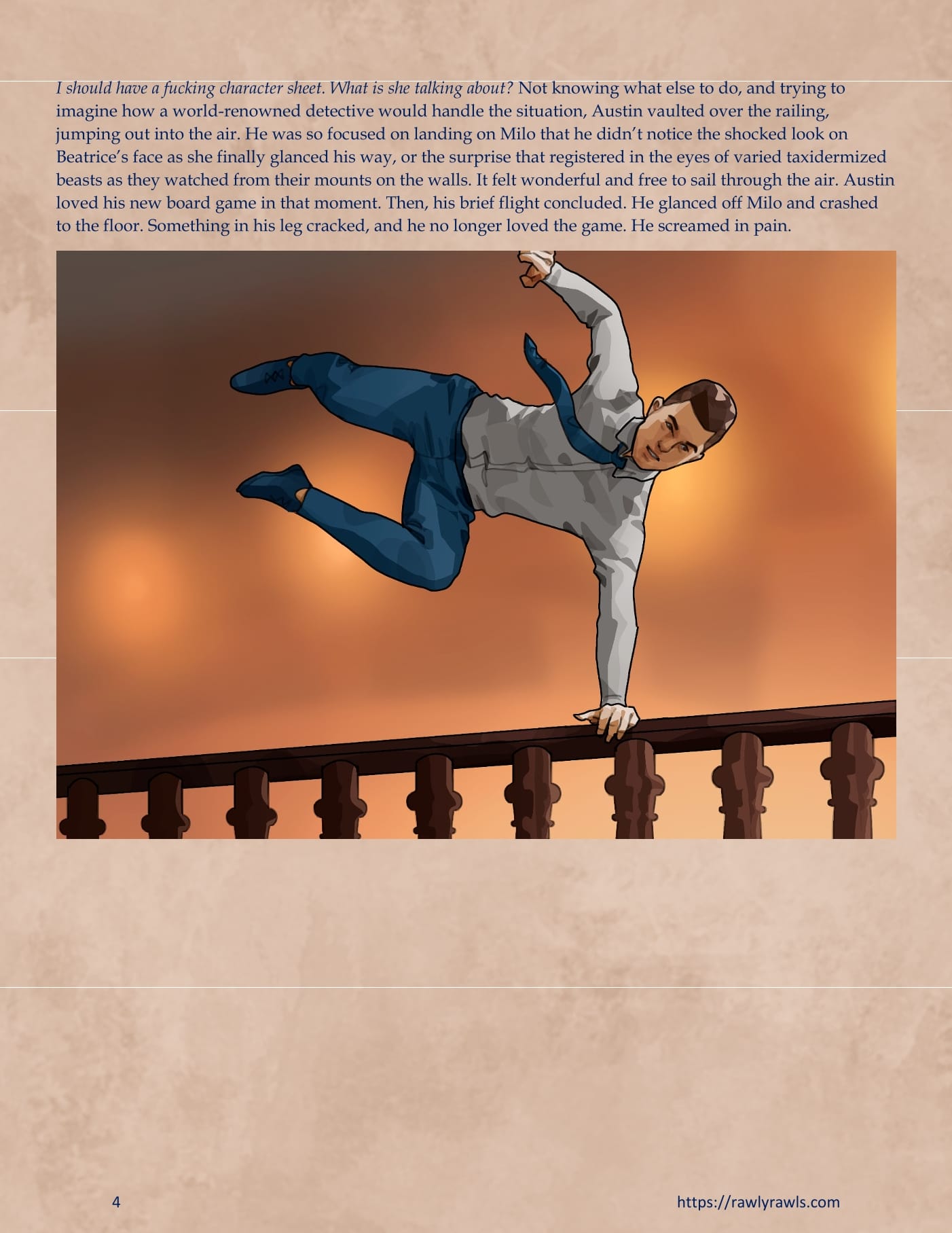 Murder At Palmer Lodge [Laimov , RawlyRawls] 12 . Murder At Palmer Lodge - Chapter 12 [Laimov , RawlyRawls] – page 4