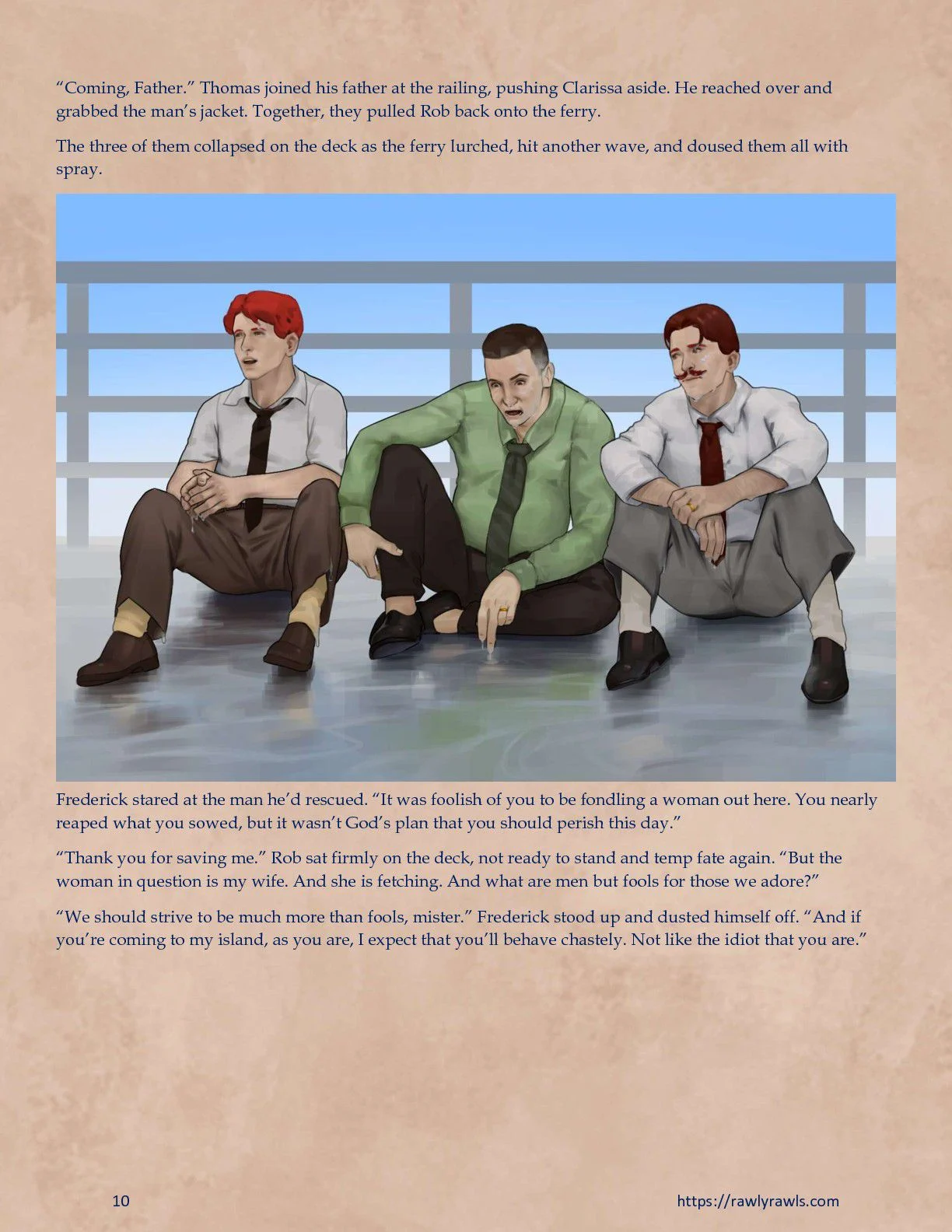 Murder At Palmer Lodge [Laimov , RawlyRawls] 2 . Murder At Palmer Lodge - Chapter 2 [Laimov , RawlyRawls] – page 10