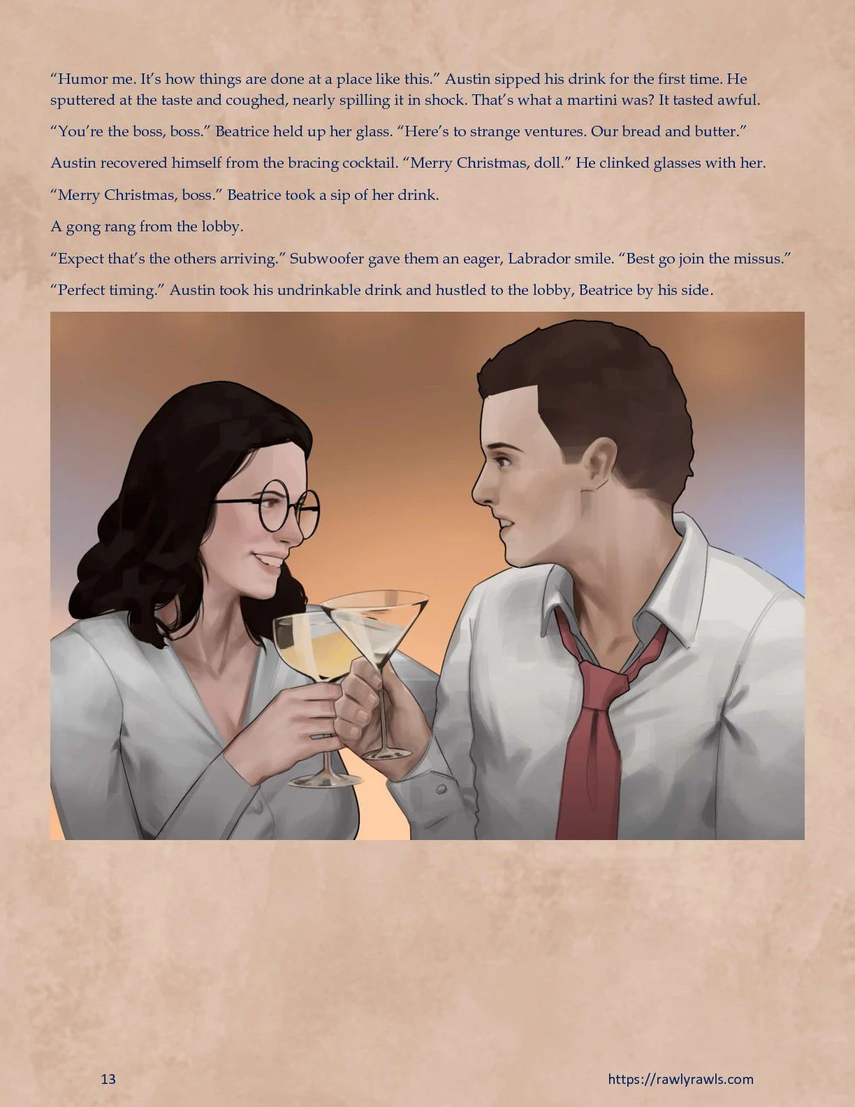 Murder At Palmer Lodge [Laimov , RawlyRawls] 2 . Murder At Palmer Lodge - Chapter 2 [Laimov , RawlyRawls] – page 13