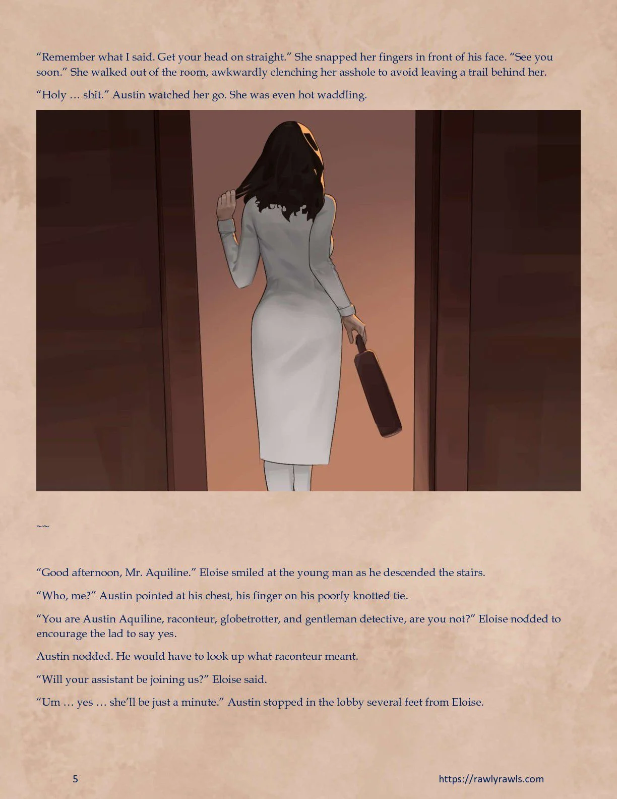 Murder At Palmer Lodge [Laimov , RawlyRawls] 2 . Murder At Palmer Lodge - Chapter 2 [Laimov , RawlyRawls] – page 5