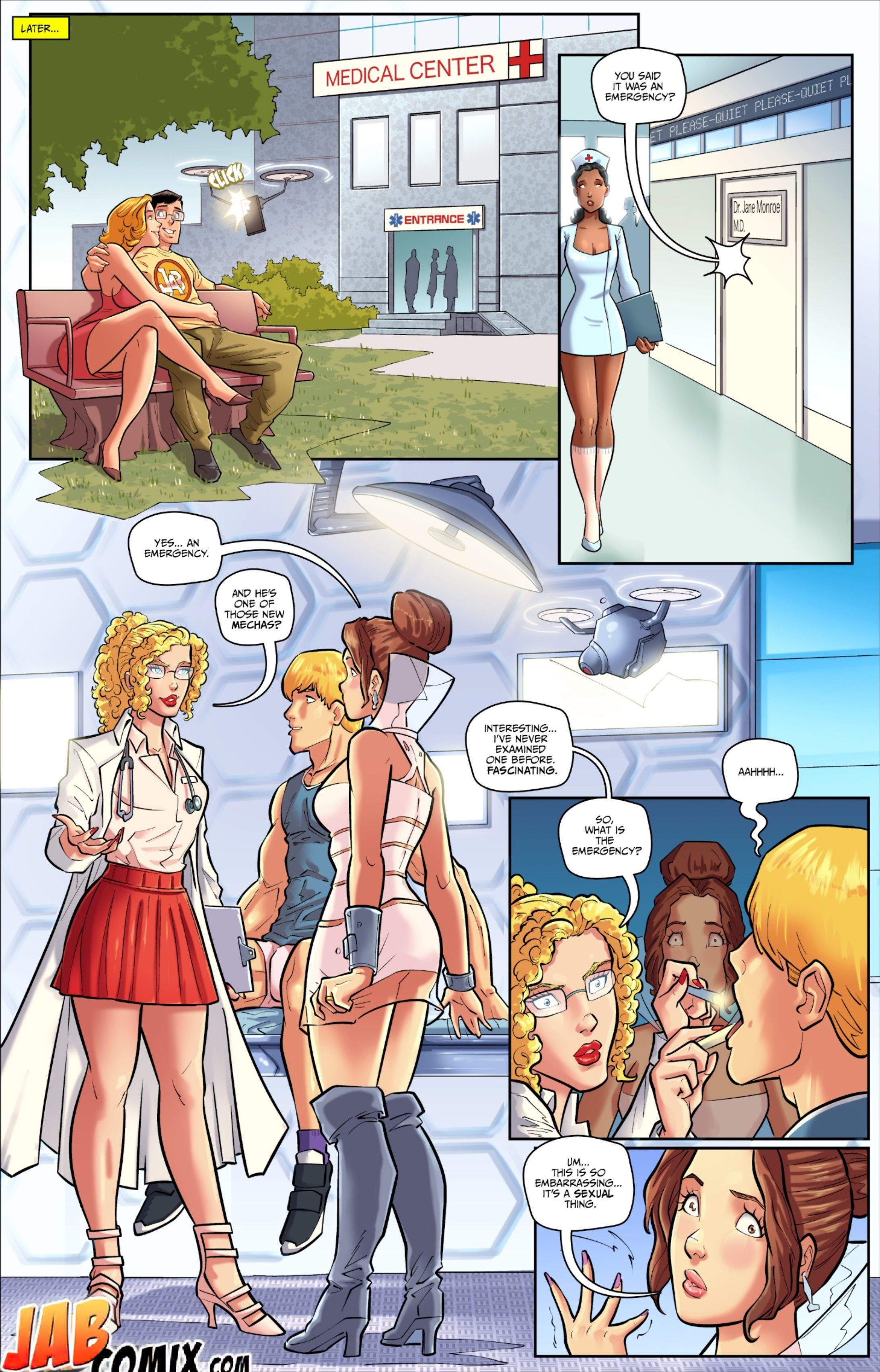 Artificial Probing [JABComix] 2 . Artificial Probing - Chapter 2 [JABComix] – page 8