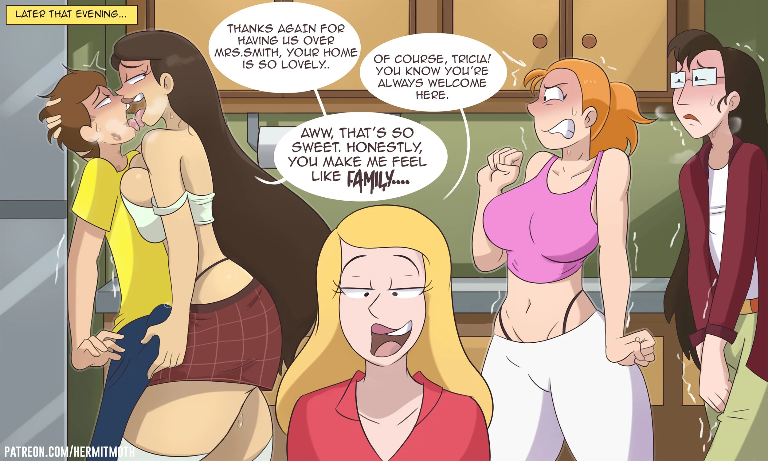 Aw Jeez Tricia (Rick and Morty) [Hermit Moth] 1 . Aw Jeez Tricia  - Chapter 1 (Rick and Morty) [Hermit Moth] – page 5