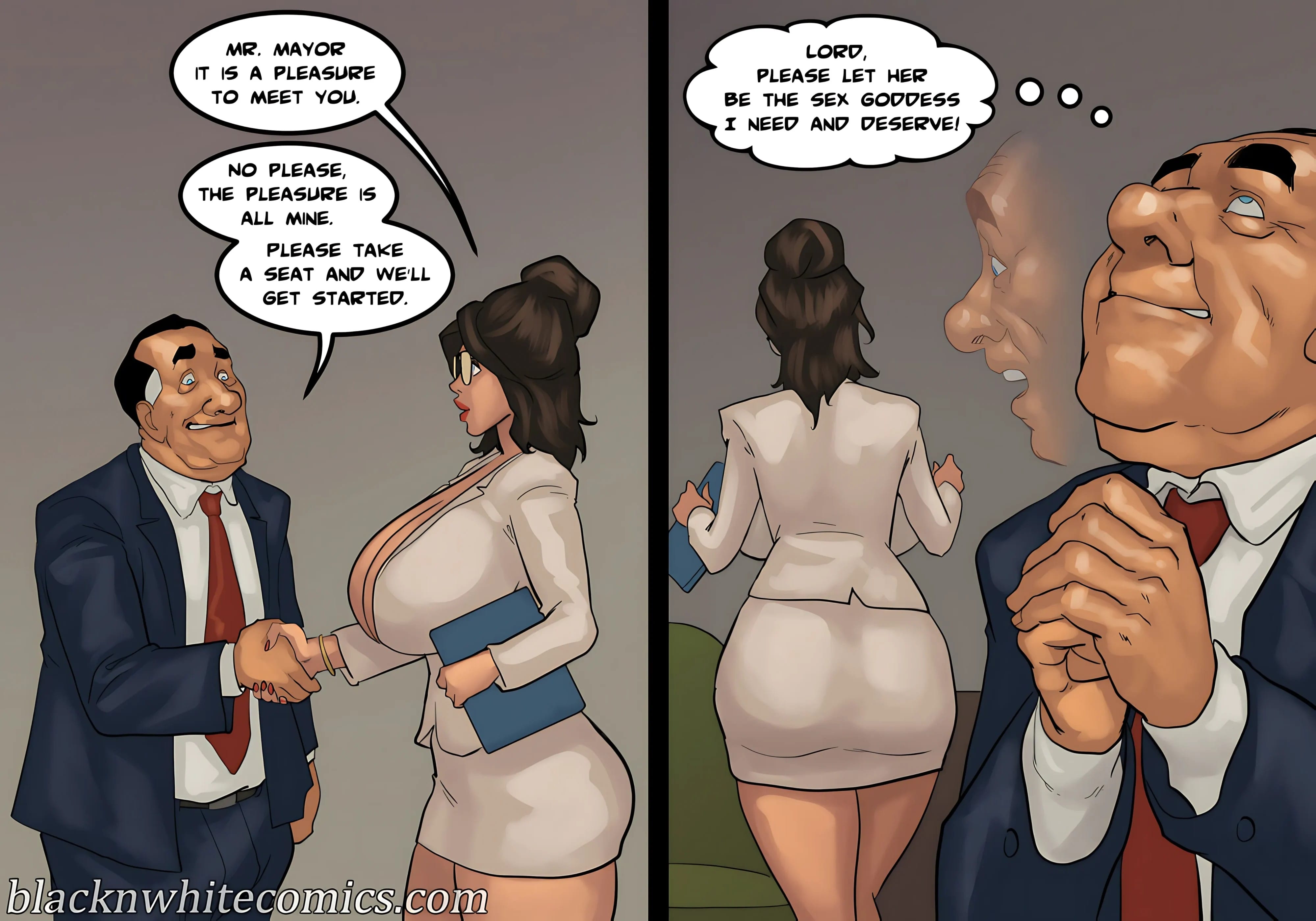 The Mayor [BlackNWhiteComics] 6 . The Mayor - Chapter 6 [BlackNWhiteComics] – page 154