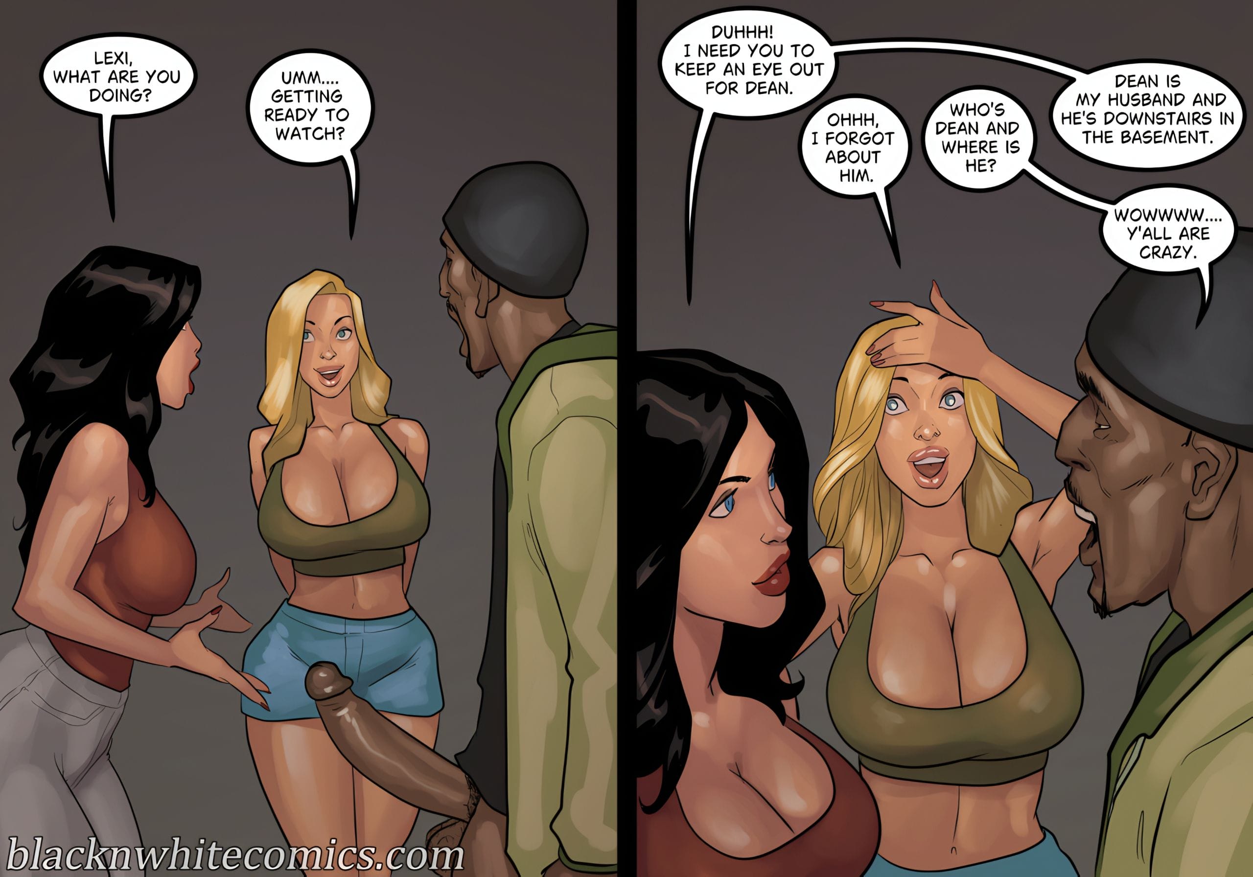 The Poker Game [BlackNWhiteComics] 4 . The Poker Game - Chapter 4 [BlackNWhiteComics] – page 134