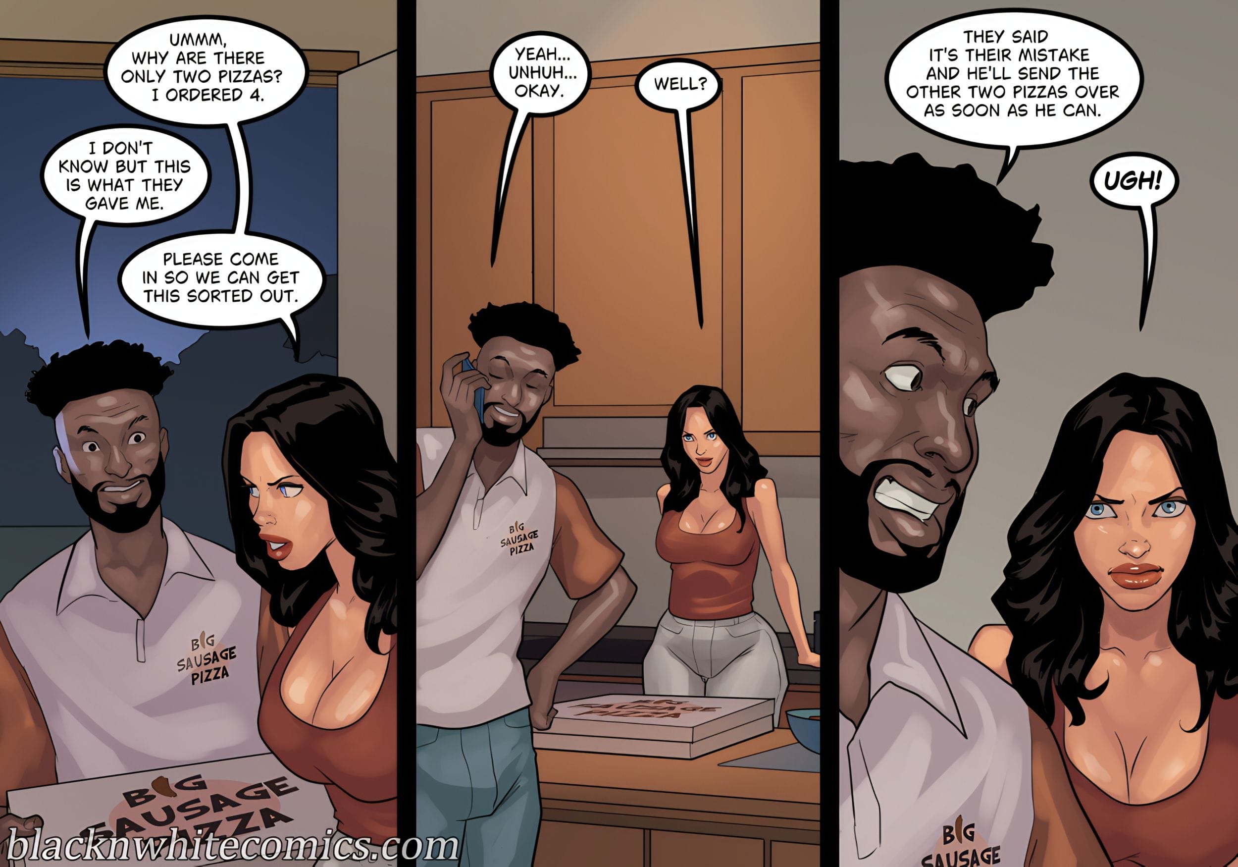 The Poker Game [BlackNWhiteComics] 4 . The Poker Game - Chapter 4 [BlackNWhiteComics] – page 144