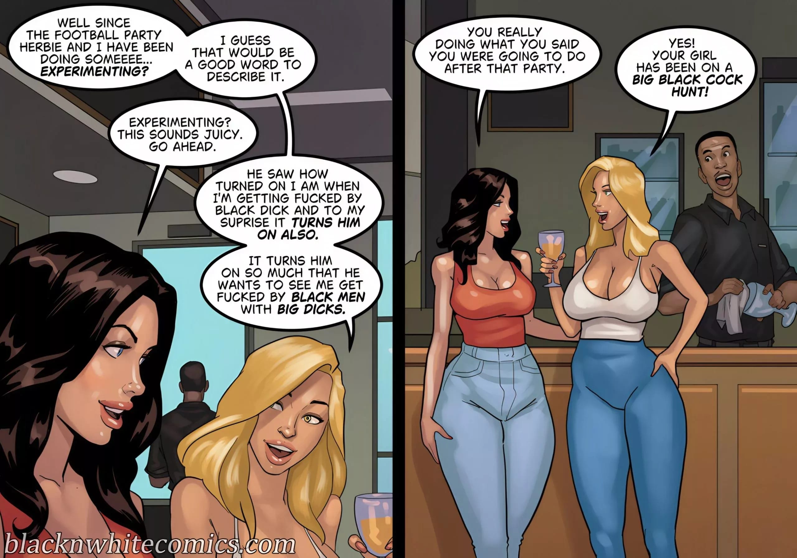 The Poker Game [BlackNWhiteComics] 4 . The Poker Game - Chapter 4 [BlackNWhiteComics] – page 23