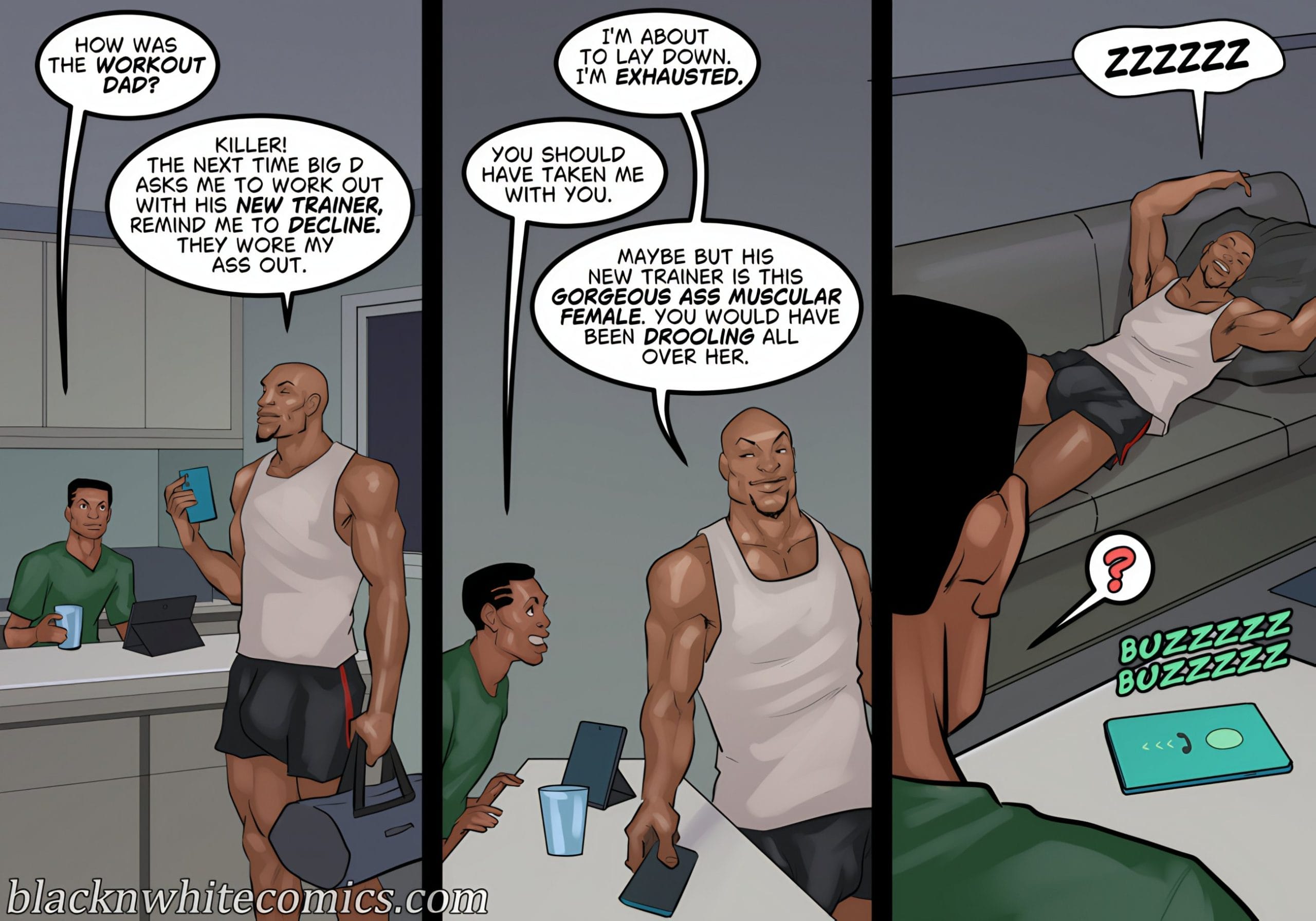 The Poker Game [BlackNWhiteComics] 4 . The Poker Game - Chapter 4 [BlackNWhiteComics] – page 42