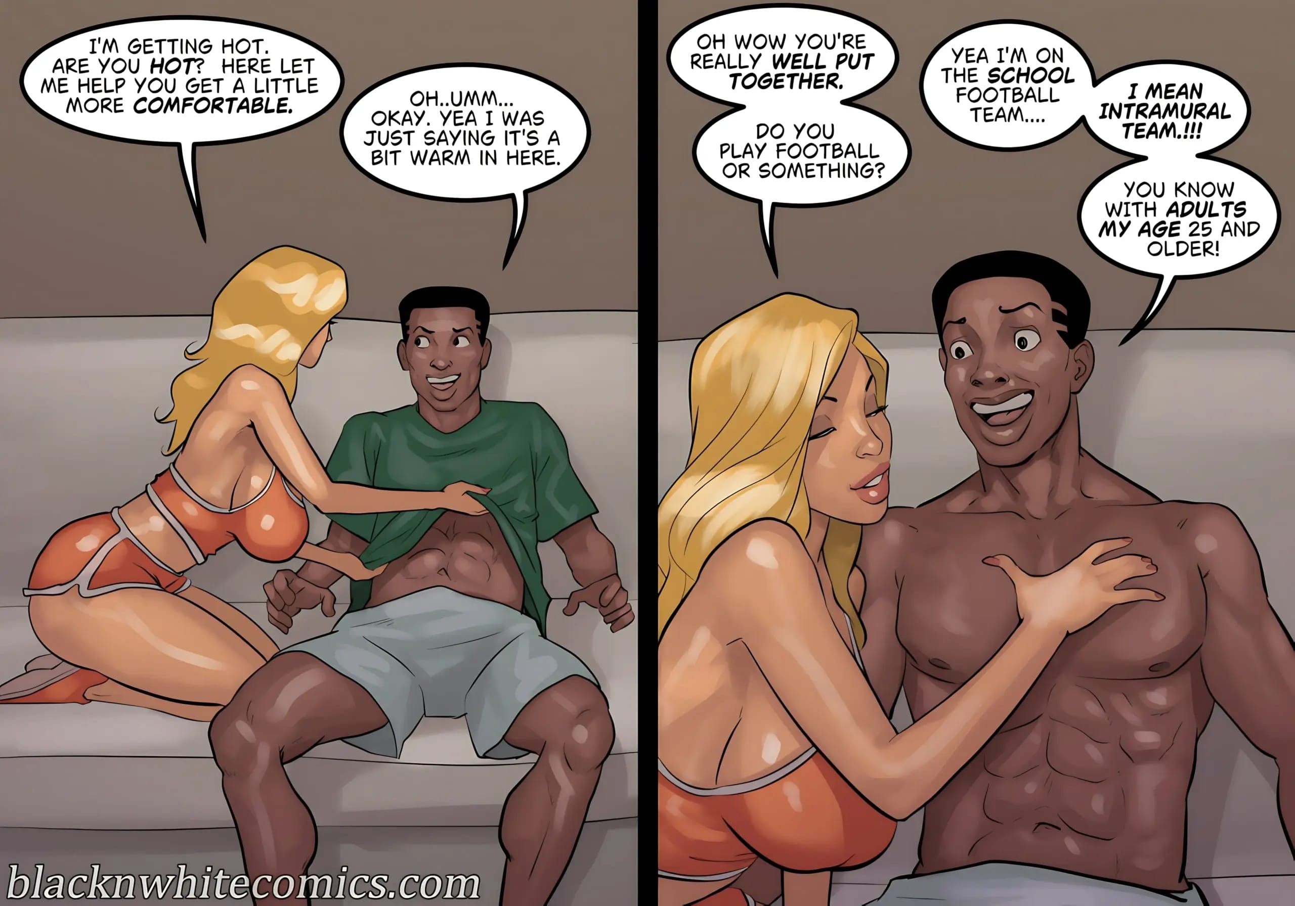 The Poker Game [BlackNWhiteComics] 4 . The Poker Game - Chapter 4 [BlackNWhiteComics] – page 47