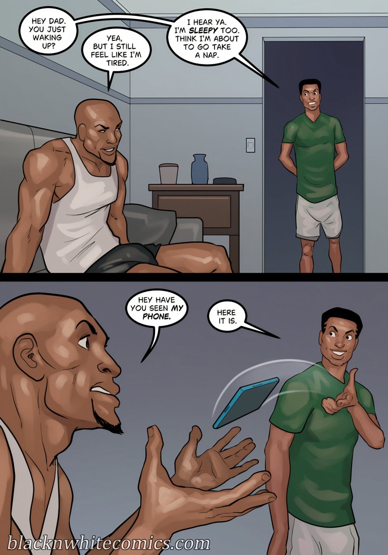 The Poker Game [BlackNWhiteComics] 4 . The Poker Game - Chapter 4 [BlackNWhiteComics] – page 67