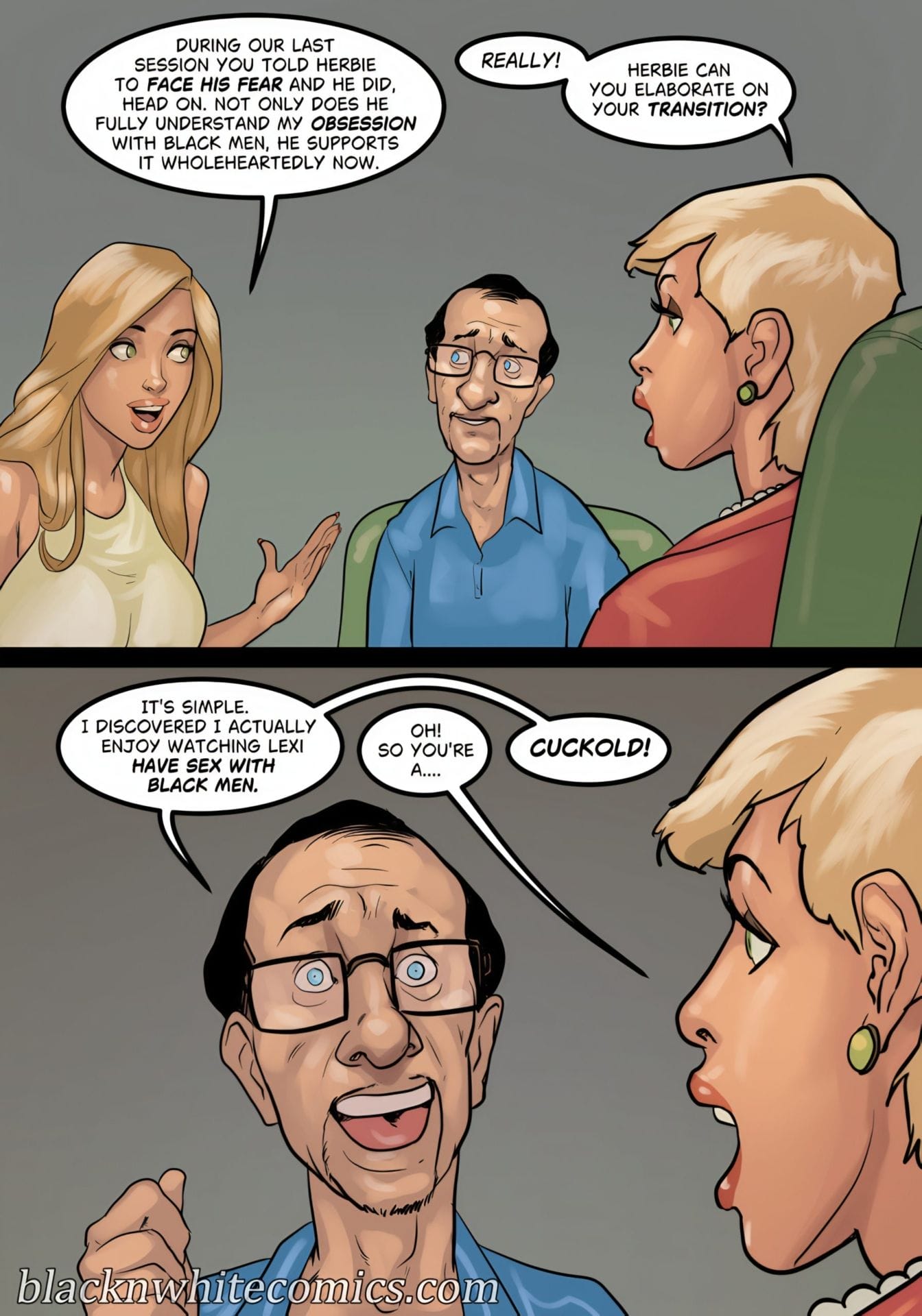 The Poker Game [BlackNWhiteComics] 4 . The Poker Game - Chapter 4 [BlackNWhiteComics] – page 71