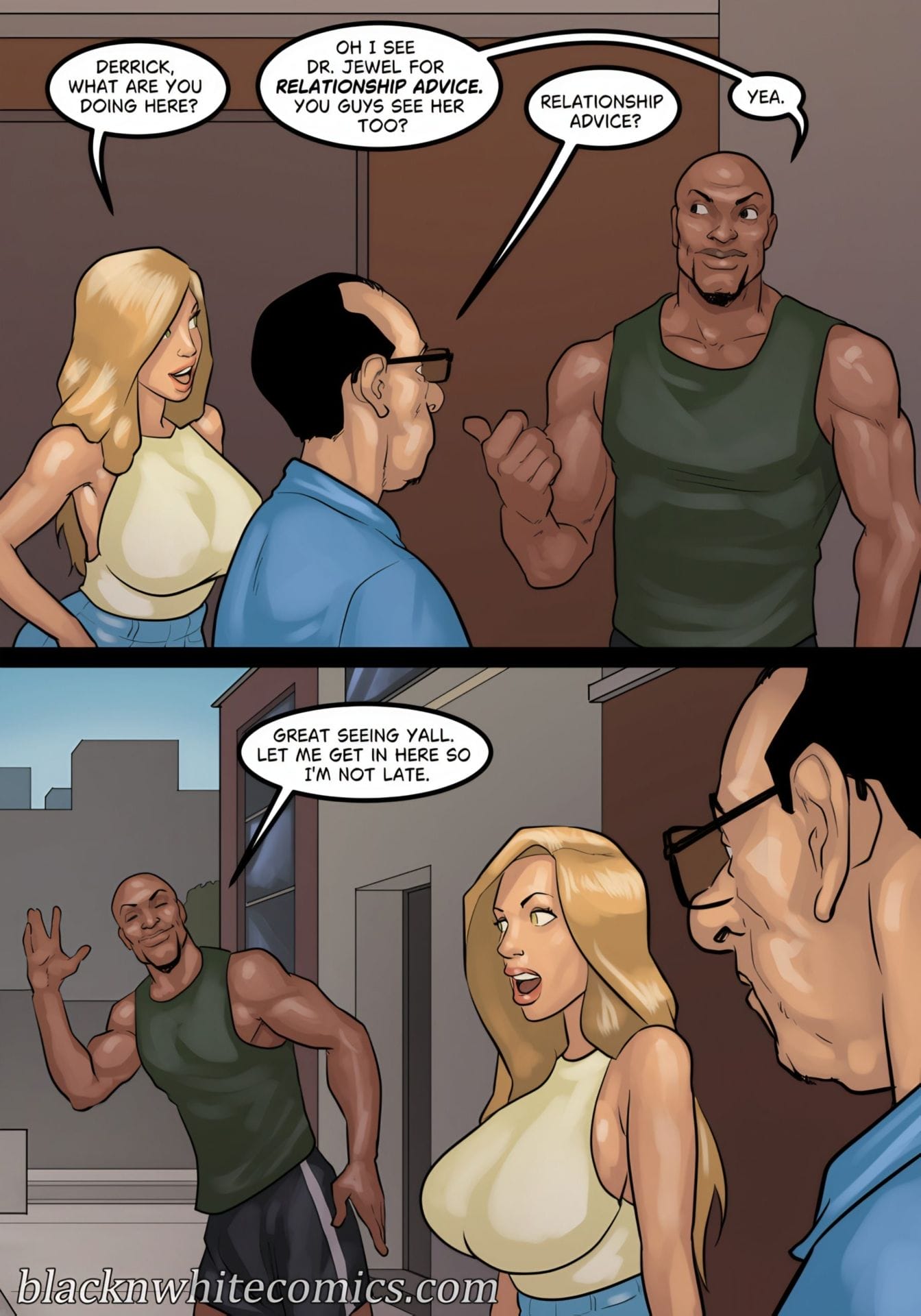 The Poker Game [BlackNWhiteComics] 4 . The Poker Game - Chapter 4 [BlackNWhiteComics] – page 74