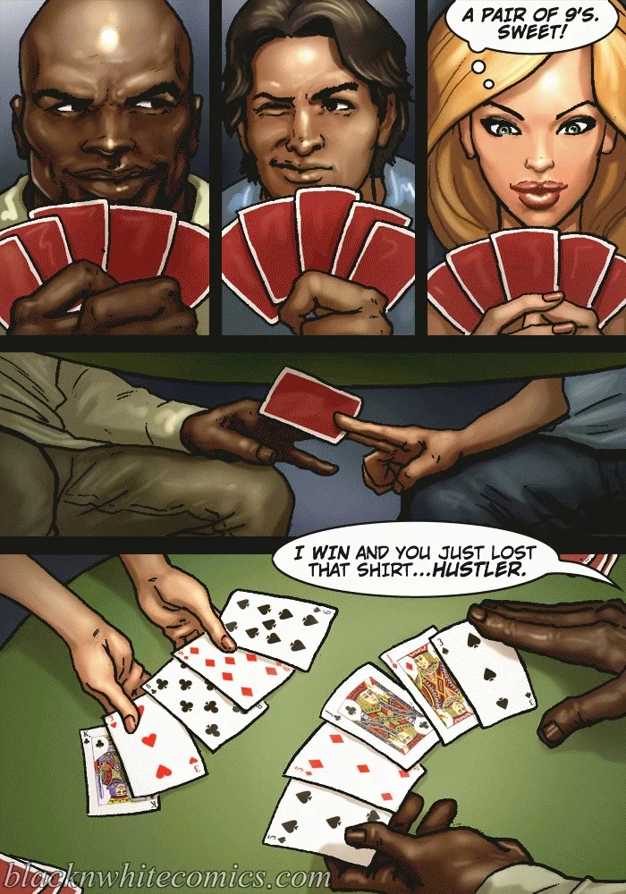 The Poker Game [BlackNWhiteComics] 1 . The Poker Game - Chapter 1 [BlackNWhiteComics] – page 14