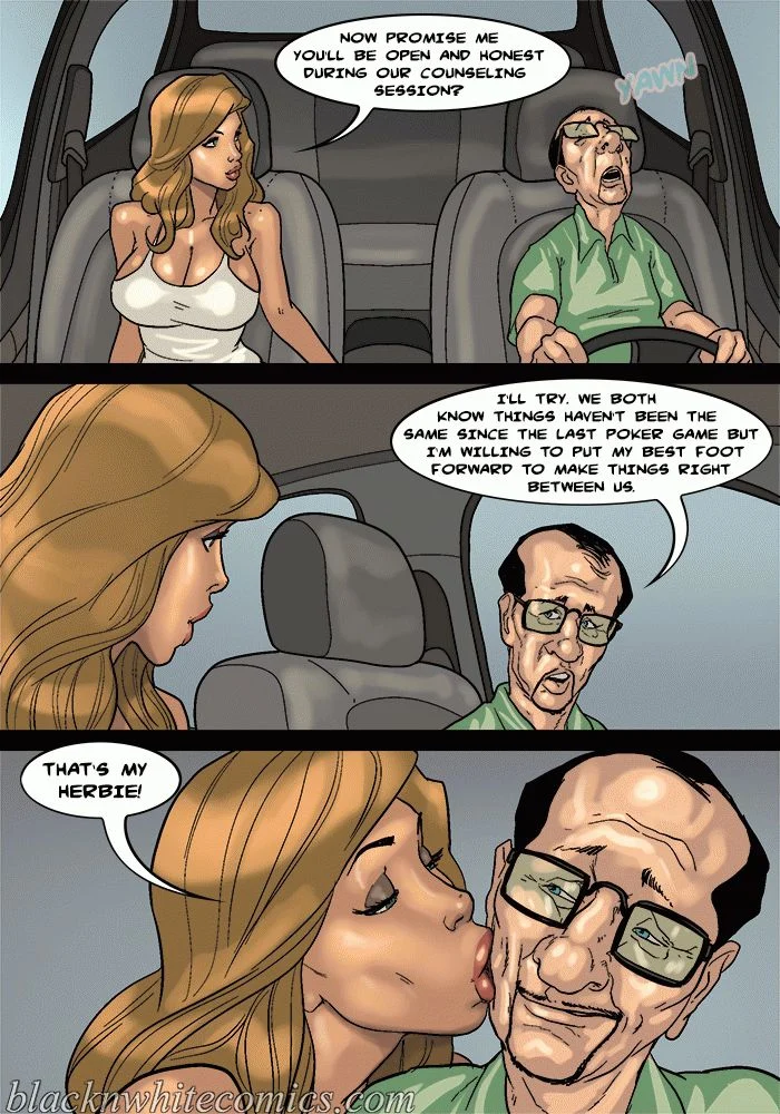The Poker Game [BlackNWhiteComics] 3 . The Poker Game - Chapter 3 [BlackNWhiteComics] – page 12