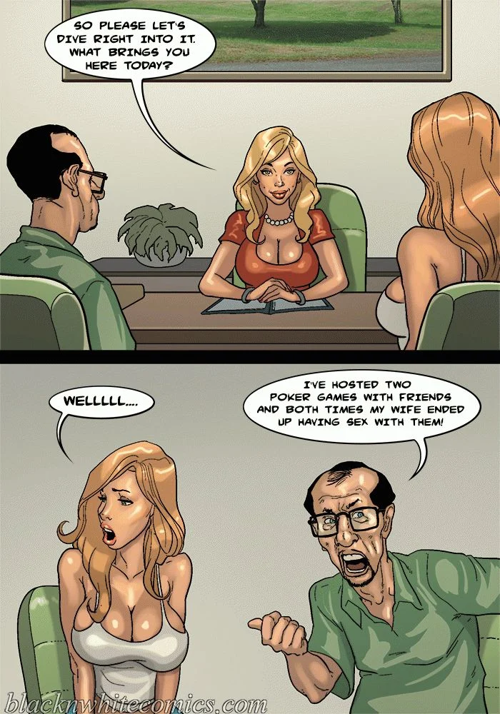 The Poker Game [BlackNWhiteComics] 3 . The Poker Game - Chapter 3 [BlackNWhiteComics] – page 14