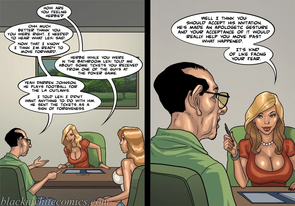 The Poker Game [BlackNWhiteComics] 3 . The Poker Game - Chapter 3 [BlackNWhiteComics] – page 23