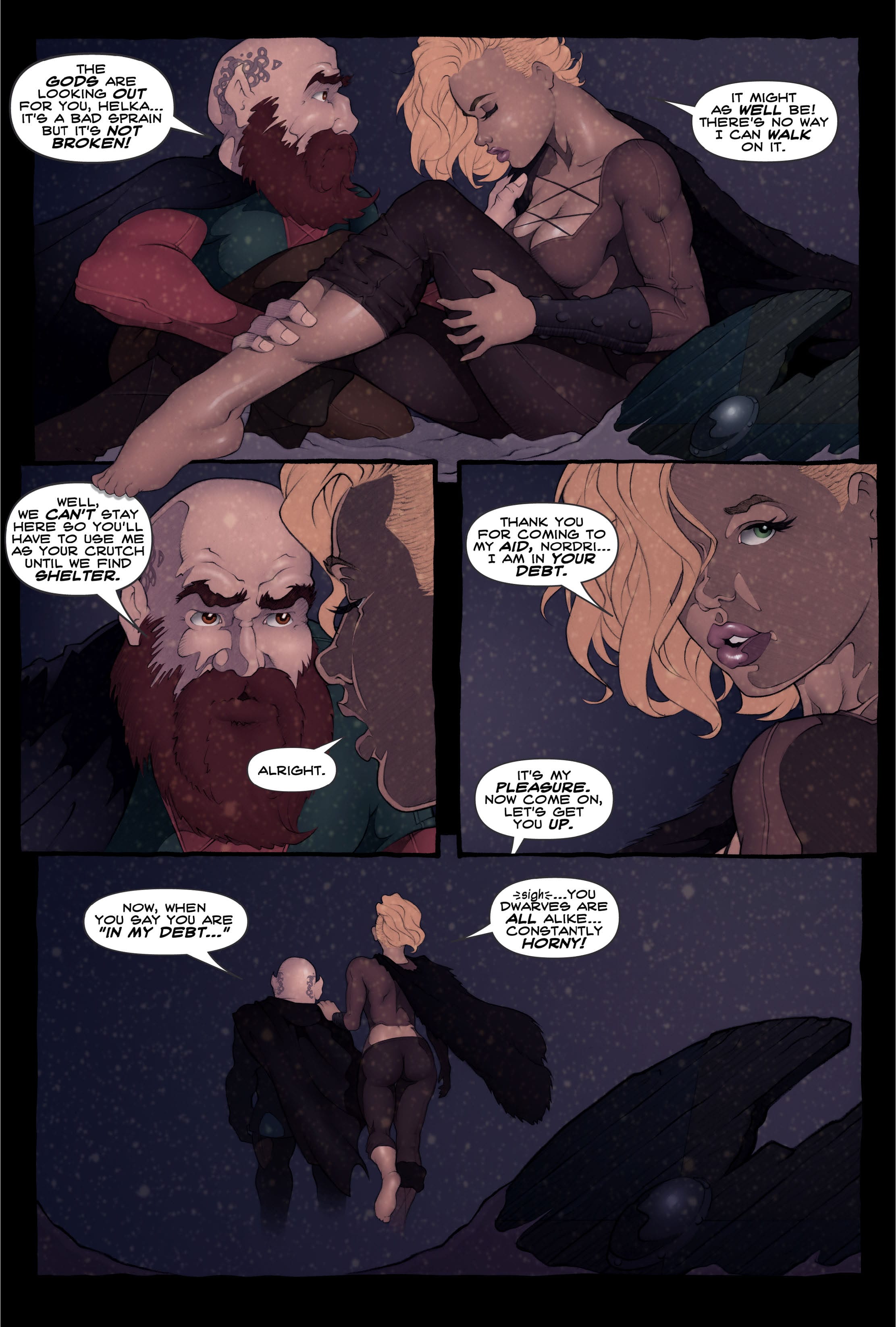 Norse Quest Of The Shield Maiden [James Lemay] 7 . Norse Quest Of The Shield Maiden - Chapter 3 [James Lemay] – page 21