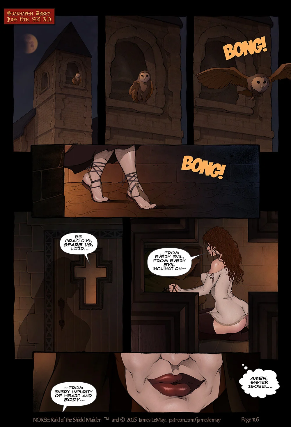 Norse Quest Of The Shield Maiden [James Lemay] 12 . Norse Raid Of The Shield-Maiden - Chapter 4 [James Lemay] – page 1