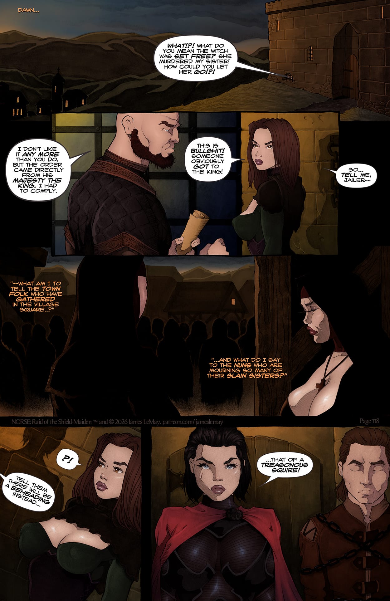 Norse Quest Of The Shield Maiden [James Lemay] 12 . Norse Raid Of The Shield-Maiden - Chapter 4 [James Lemay] – page 14