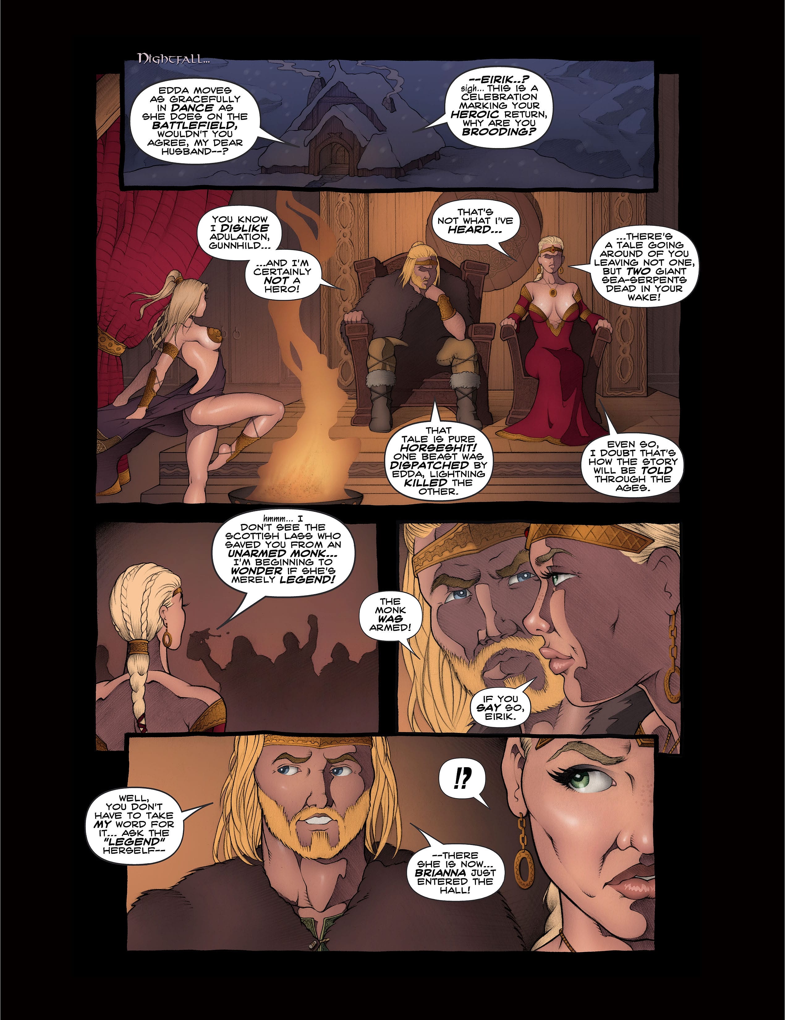 Norse Quest Of The Shield Maiden [James Lemay] 3 . Norse Dawn Of The Shield Maiden - Chapter 3 [James Lemay] – page 15