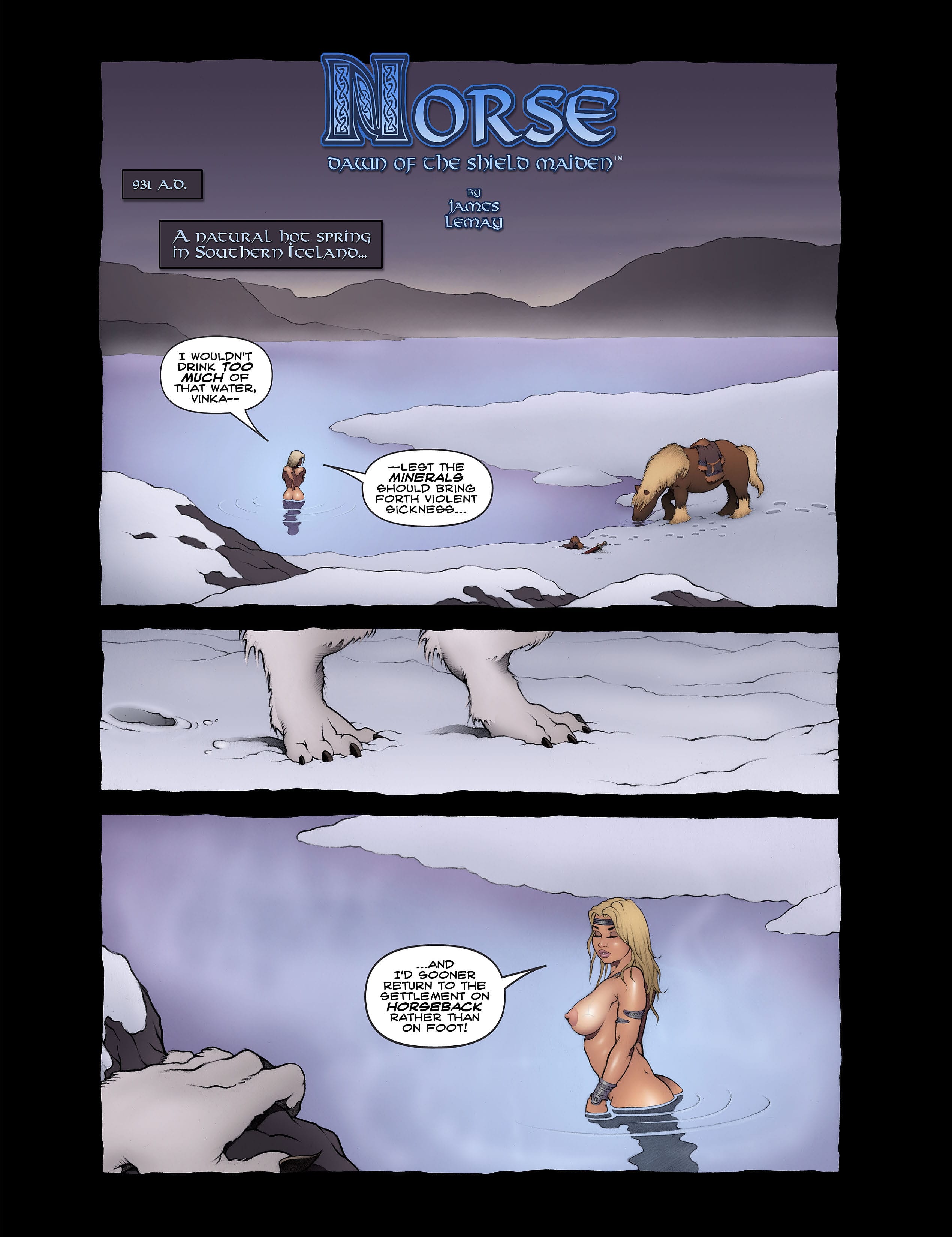 Norse Quest Of The Shield Maiden [James Lemay] 1 . Norse Dawn Of The Shield Maiden - Chapter 1 [James Lemay] – page 3