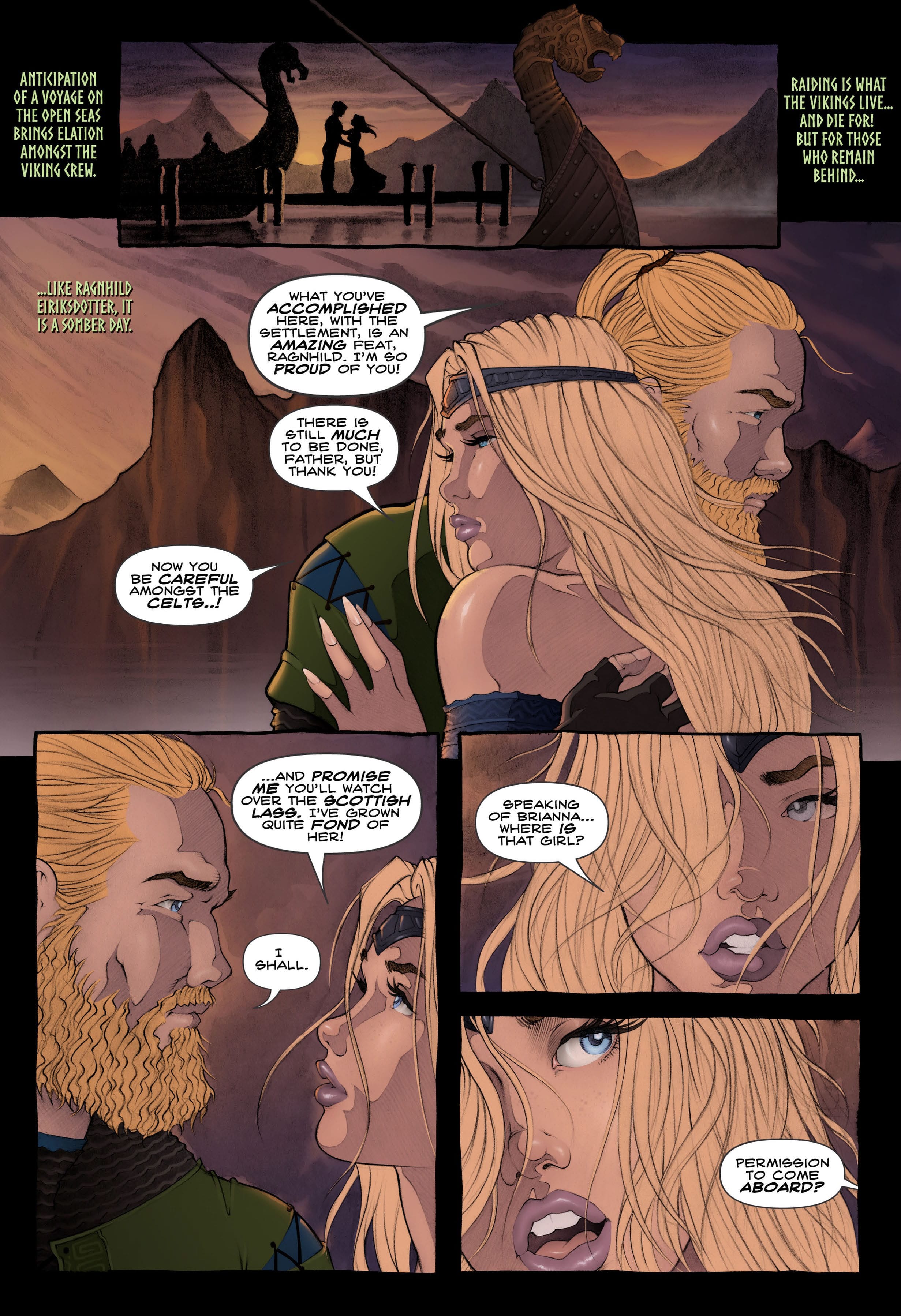 Norse Quest Of The Shield Maiden [James Lemay] 11 . Norse Raid Of The Shield-Maiden - Chapter 3 [James Lemay] – page 33