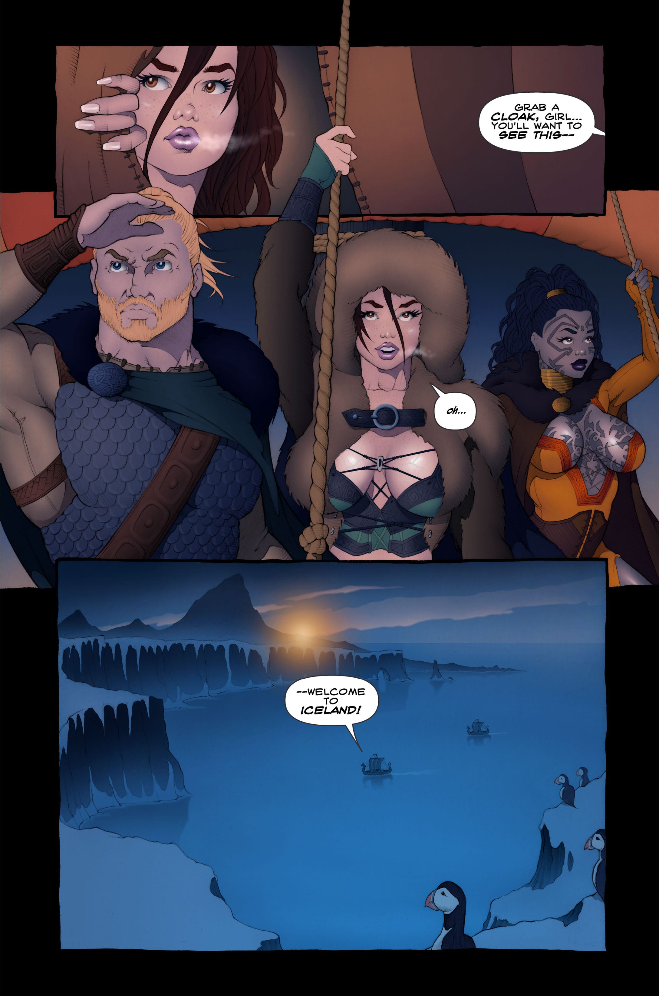 Norse Quest Of The Shield Maiden [James Lemay] 6 . Norse Quest Of The Shield Maiden - Chapter 2 [James Lemay] – page 36