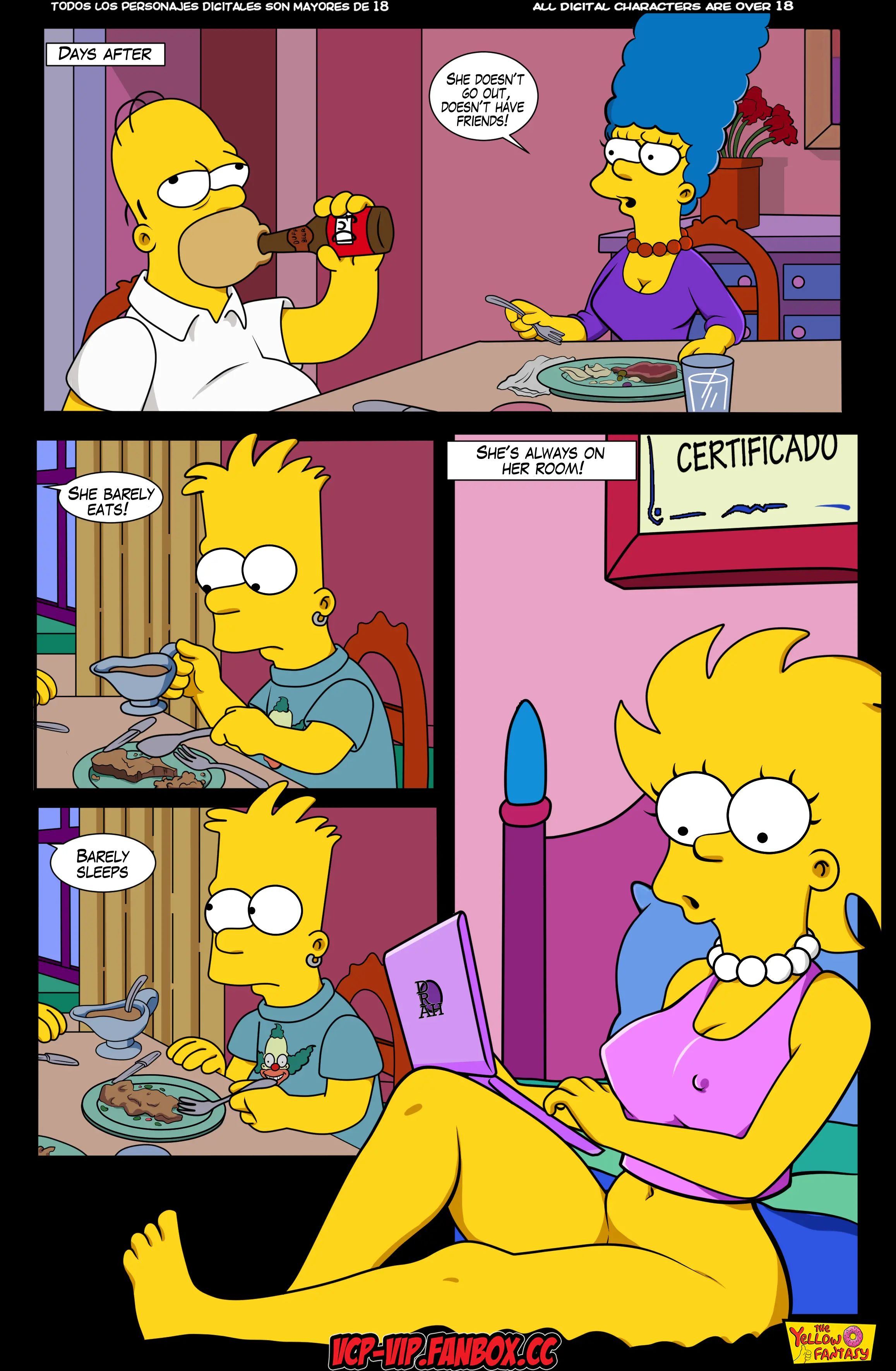 The Pastime (The Simpsons) [The Yellow Fantasy , Croc] 10 . Affinity - Chapter 10 (The Simpsons) [The Yellow Fantasy] – page 3