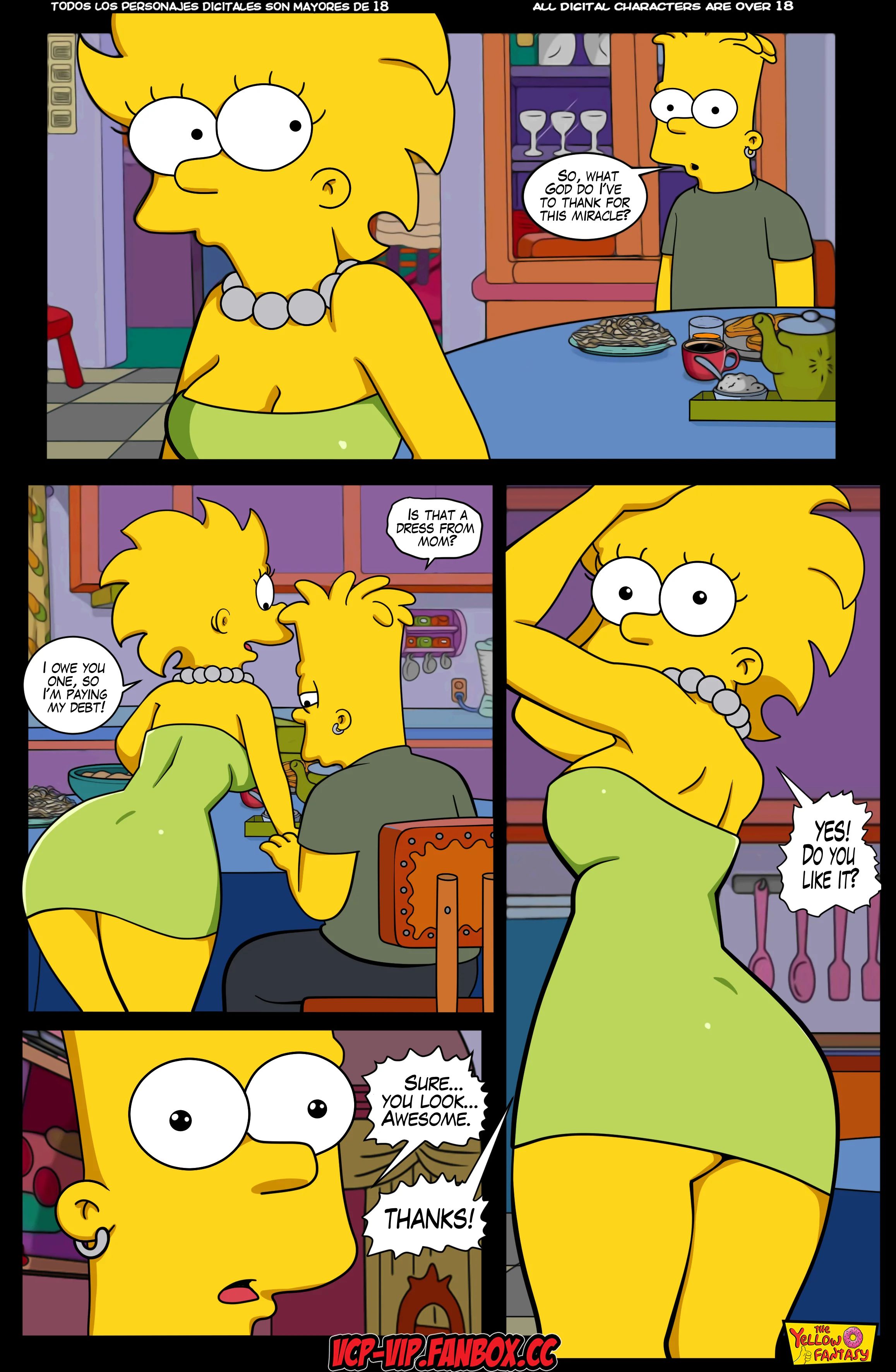 The Pastime (The Simpsons) [The Yellow Fantasy , Croc] 10 . Affinity - Chapter 10 (The Simpsons) [The Yellow Fantasy] – page 34