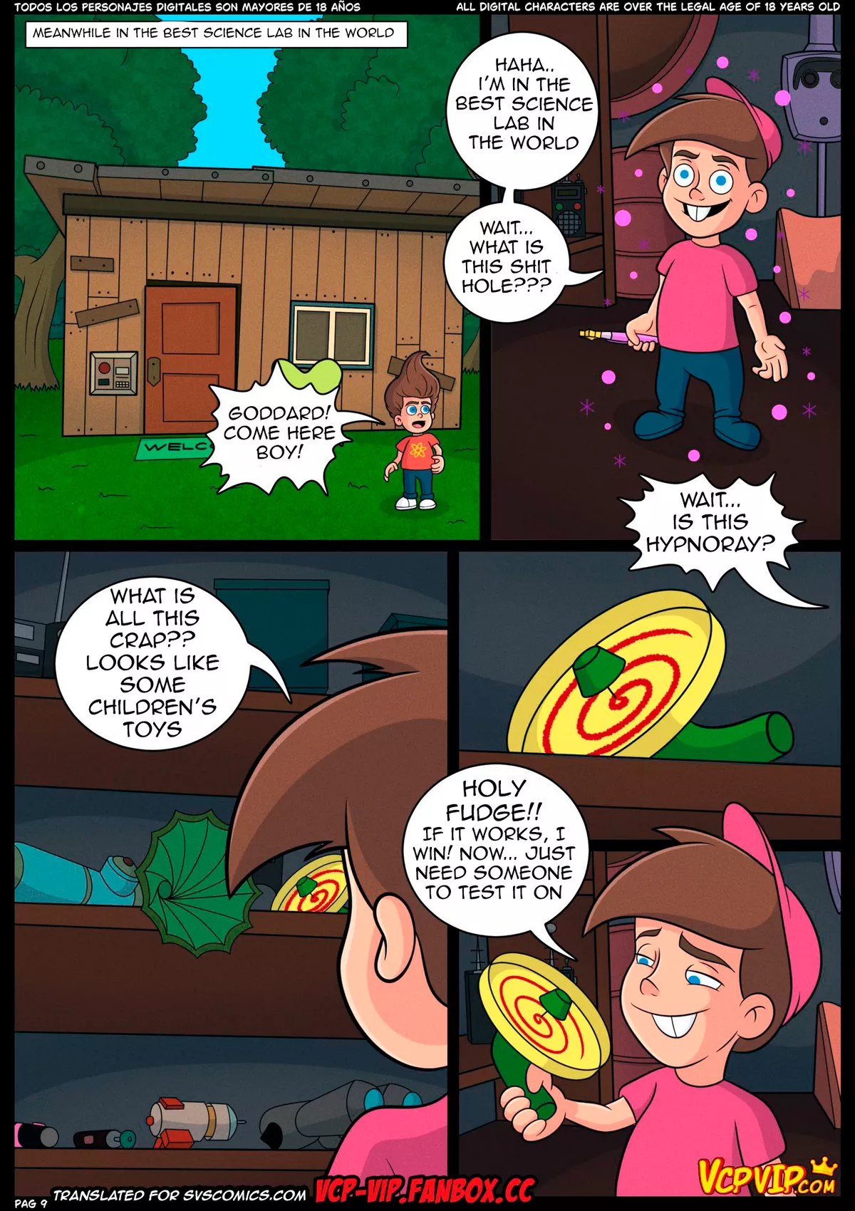 Jimmy Timmy - Sex Power Hour (The Fairly OddParents , The Adventures of Jimmy Neutron) [Majin King , VCP] 1 . Jimmy Timmy - Sex Power Hour - Chapter 1 (The Fairly OddParents , The Adventures of Jimmy Neutron) [Majin King , VCP] – page 10