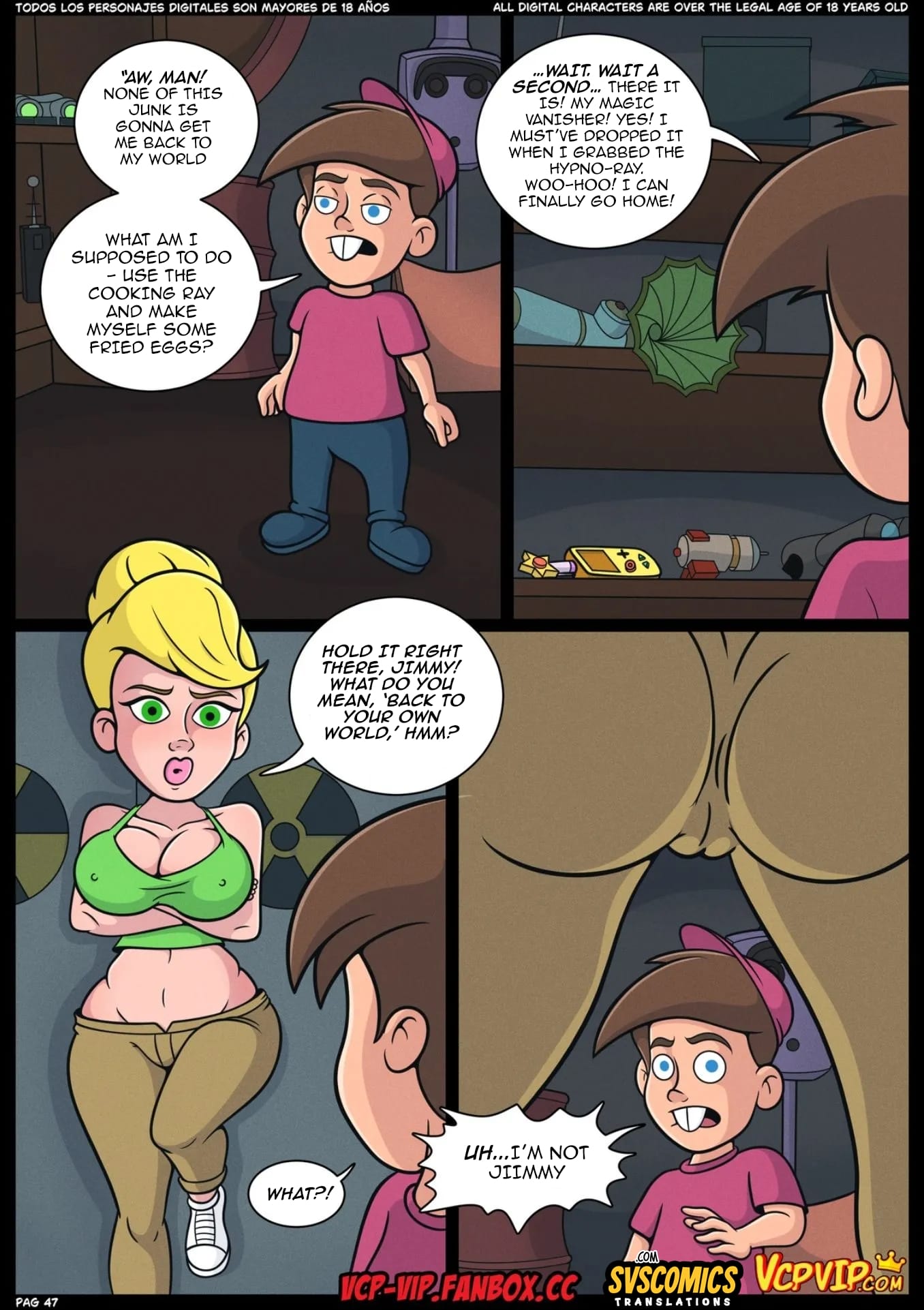 Jimmy Timmy - Sex Power Hour (The Fairly OddParents , The Adventures of Jimmy Neutron) [Majin King , VCP] 1 . Jimmy Timmy - Sex Power Hour - Chapter 1 (The Fairly OddParents , The Adventures of Jimmy Neutron) [Majin King , VCP] – page 48