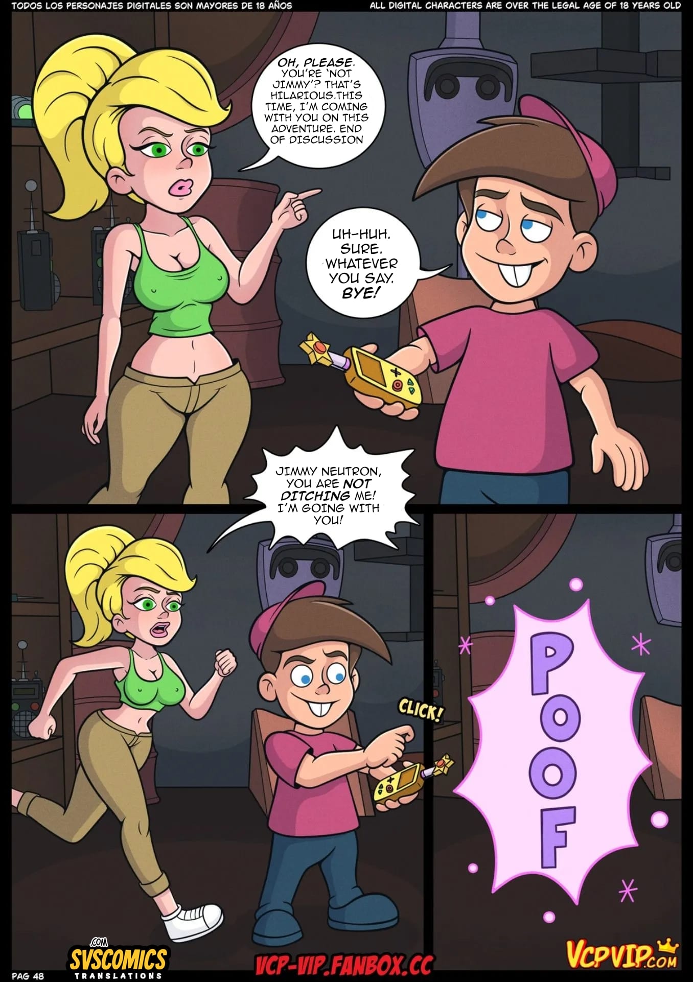 Jimmy Timmy - Sex Power Hour (The Fairly OddParents , The Adventures of Jimmy Neutron) [Majin King , VCP] 1 . Jimmy Timmy - Sex Power Hour - Chapter 1 (The Fairly OddParents , The Adventures of Jimmy Neutron) [Majin King , VCP] – page 49