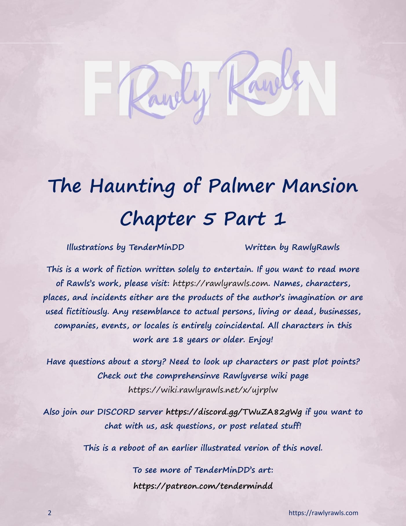 The Haunting Of Palmer Mansion [TenderMindd , RawlyRawls] 5.1 . The Haunting Of Palmer Mansion - Chapter 5 - Part 1 [TenderMindd , RawlyRawls] – page 2