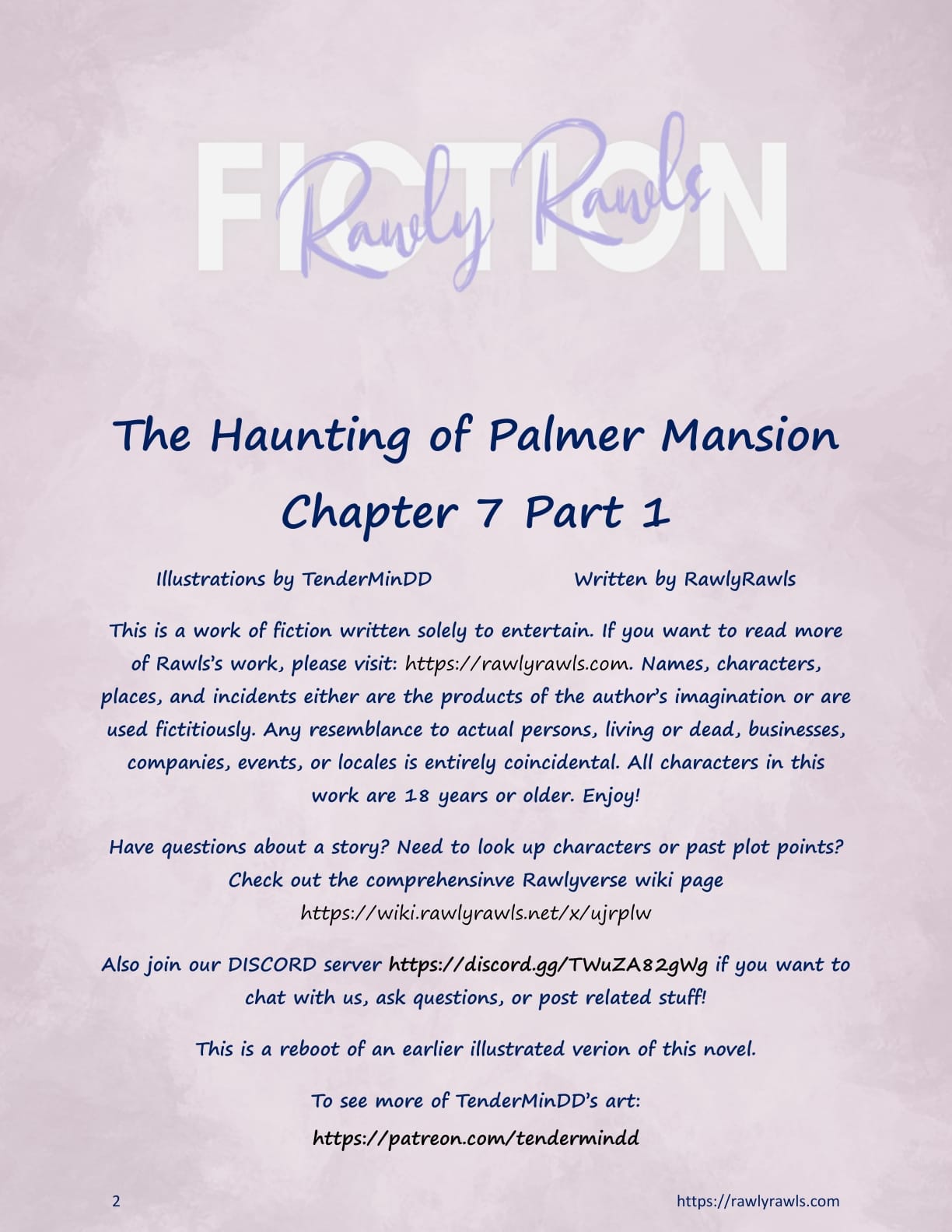 The Haunting Of Palmer Mansion [TenderMindd , RawlyRawls] 7.1 . The Haunting Of Palmer Mansion - Chapter 7 - Part 1 [TenderMindd , RawlyRawls] – page 2