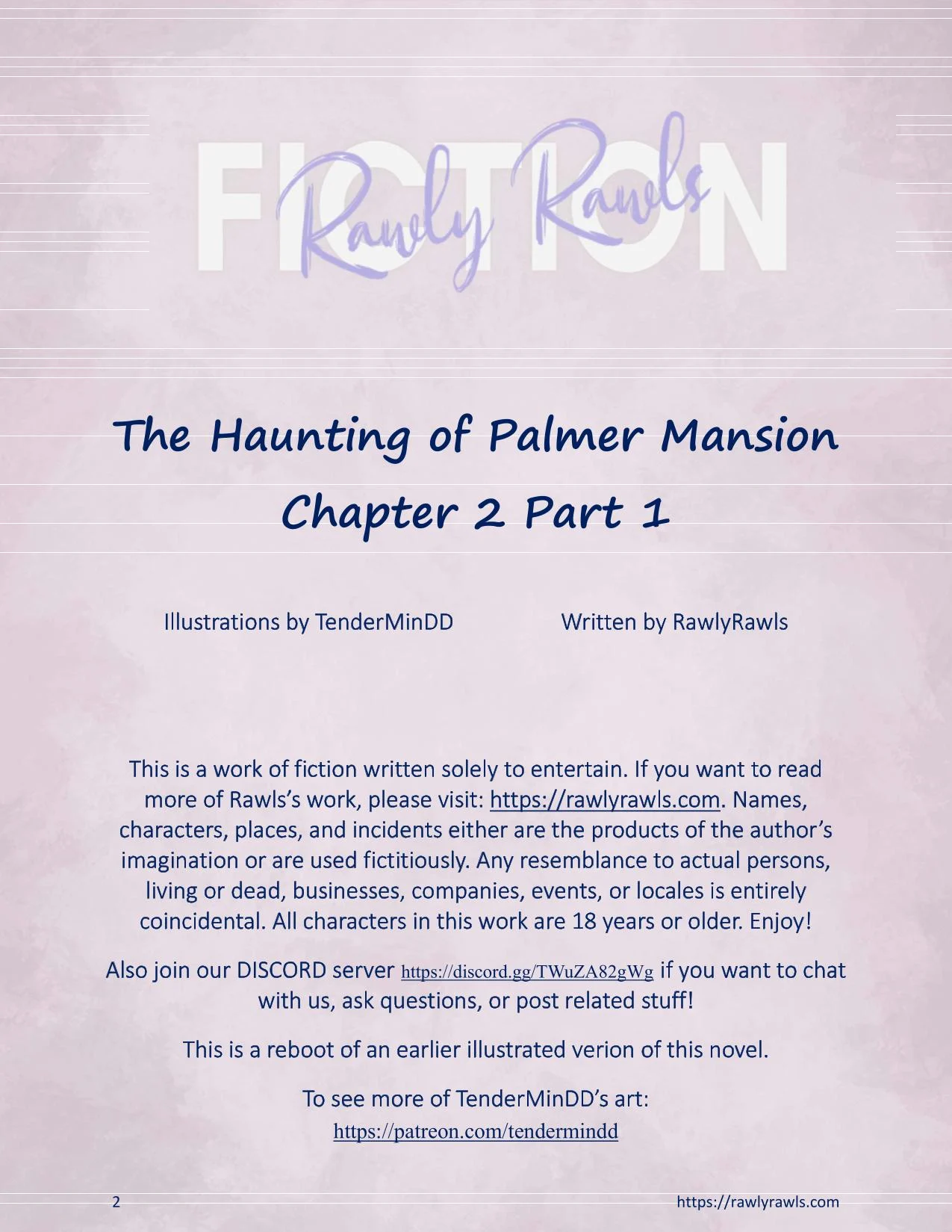 The Haunting Of Palmer Mansion [TenderMindd , RawlyRawls] 2.1 . The Haunting Of Palmer Mansion - Chapter 2 - Part 1 [TenderMindd , RawlyRawls] – page 2