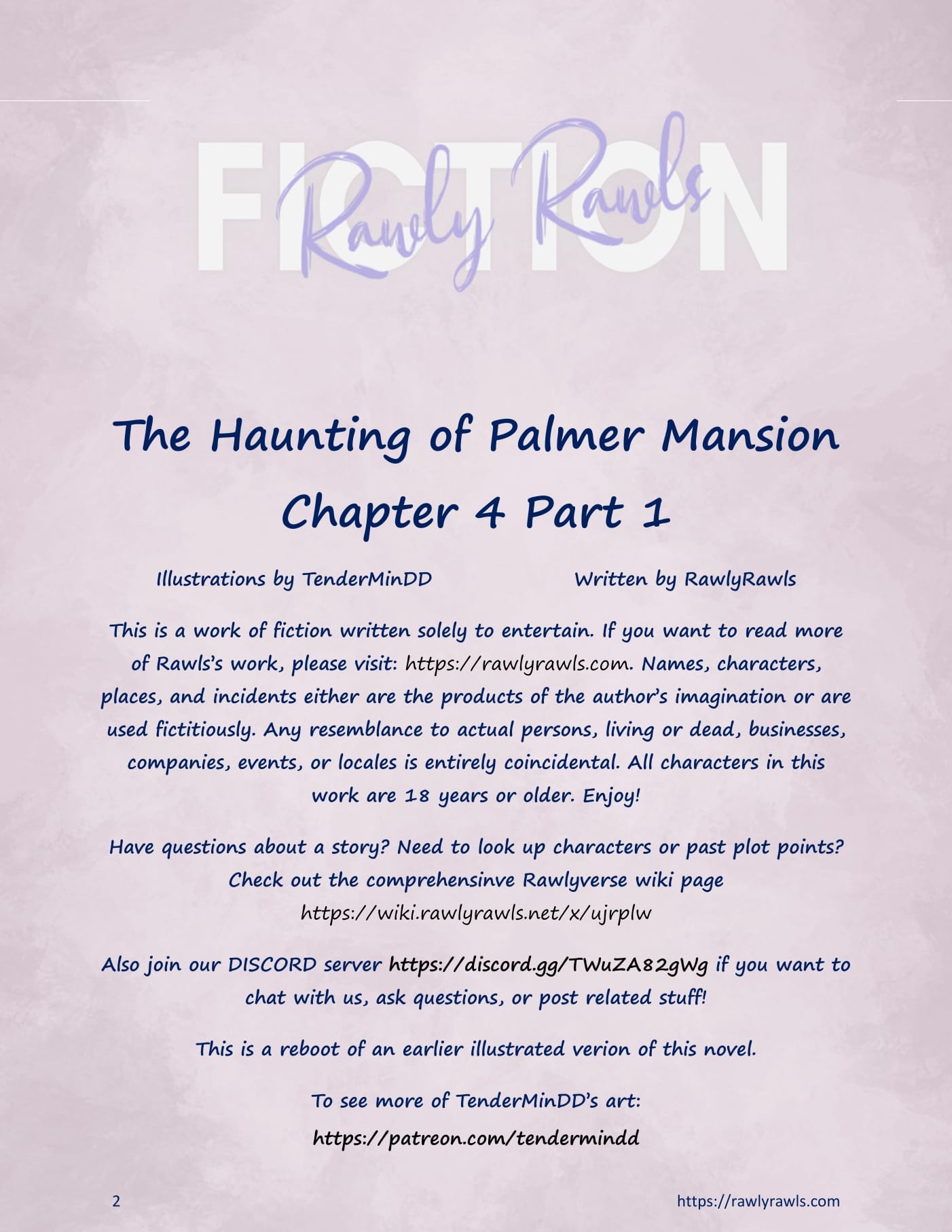 The Haunting Of Palmer Mansion [TenderMindd , RawlyRawls] 4.1 . The Haunting Of Palmer Mansion - Chapter 4 - Part 1 [TenderMindd , RawlyRawls] – page 2