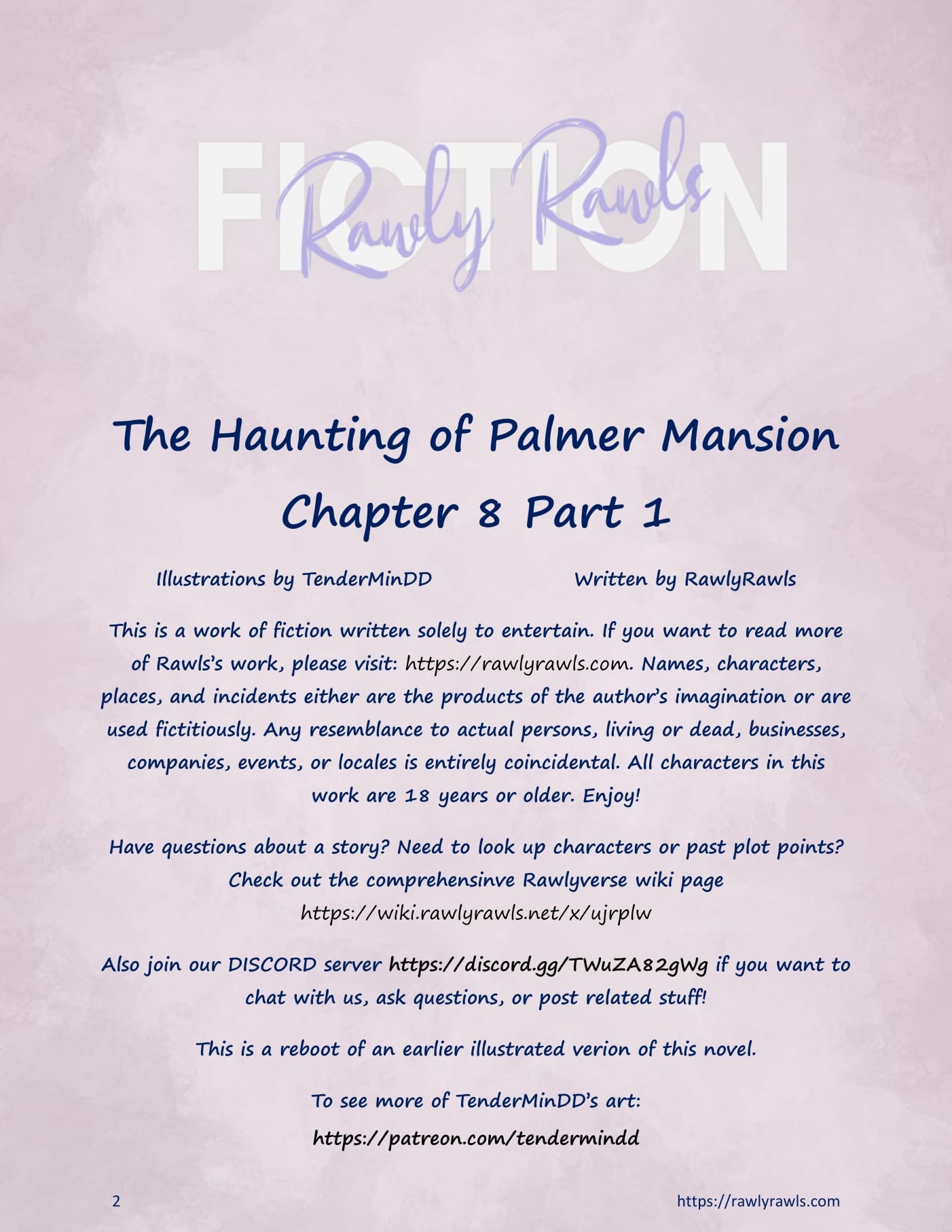 The Haunting Of Palmer Mansion [TenderMindd , RawlyRawls] 8.1 . The Haunting Of Palmer Mansion - Chapter 8 - Part 1 [TenderMindd , RawlyRawls] – page 2