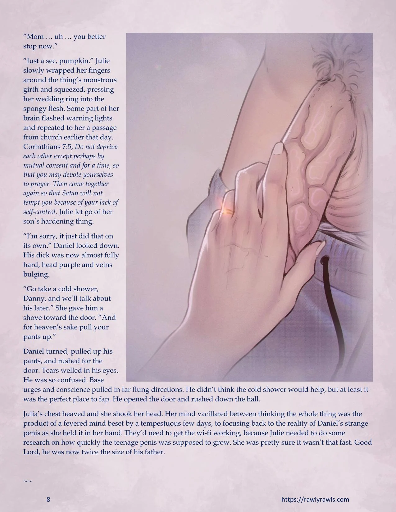 The Haunting Of Palmer Mansion [TenderMindd , RawlyRawls] 1.2 . The Haunting Of Palmer Mansion - Chapter 1 - Part 2 [TenderMindd , RawlyRawls] – page 8
