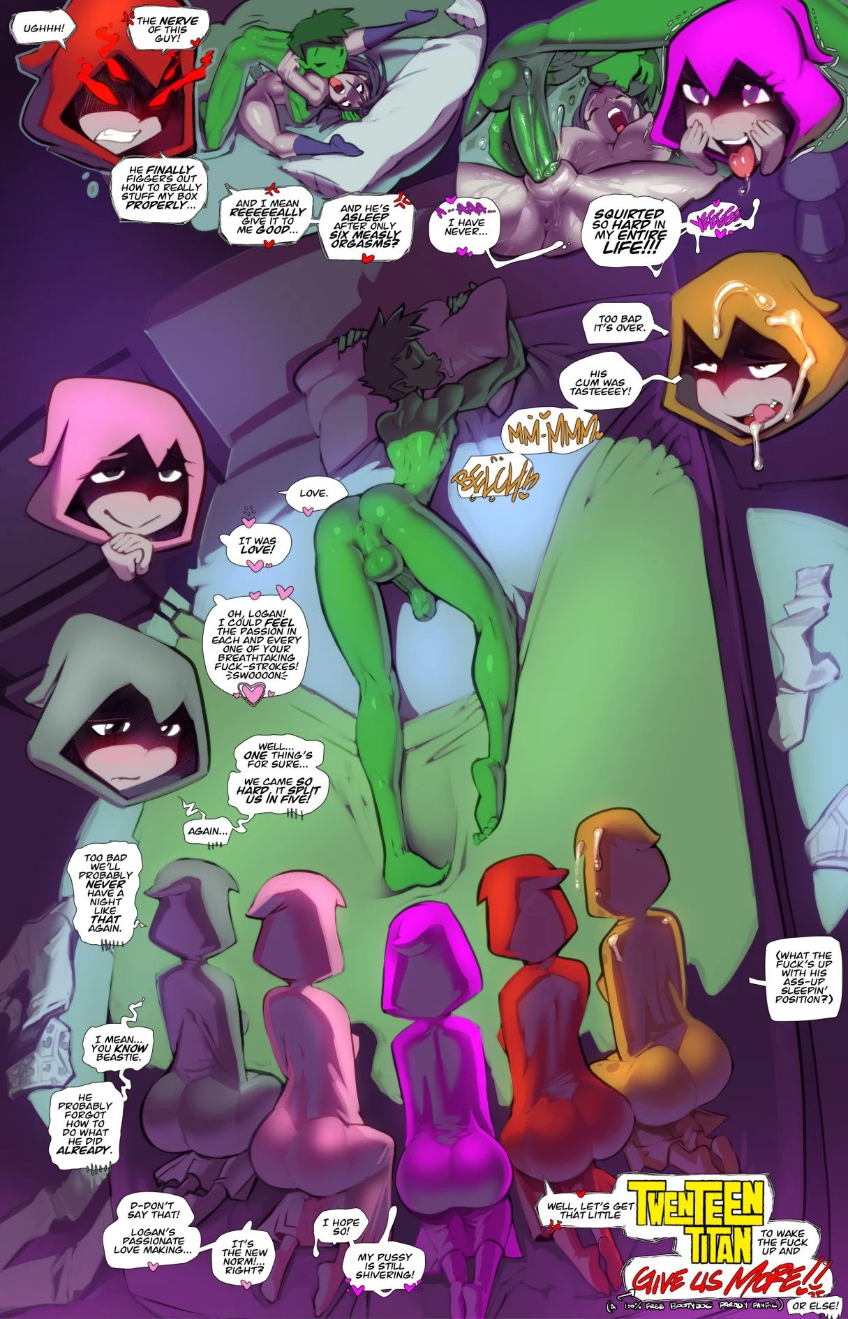 Twenteen Titans (Teen Titans) [Fred Perry] 2 . Twenteen Titans - Give Us More! - Chapter 2 (Teen Titans) [Fred Perry] – page 1